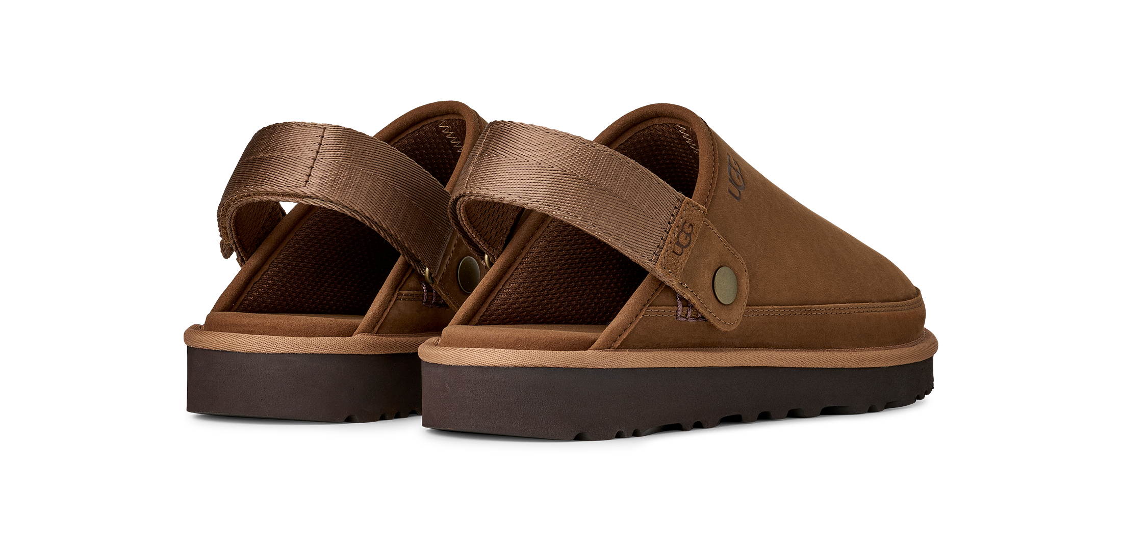 UGG Clog »GOLDENCOAST CLOG II NUBUCK«  Mule, Sabot, Hausschuh, Fußbett mit Memory-Schaum