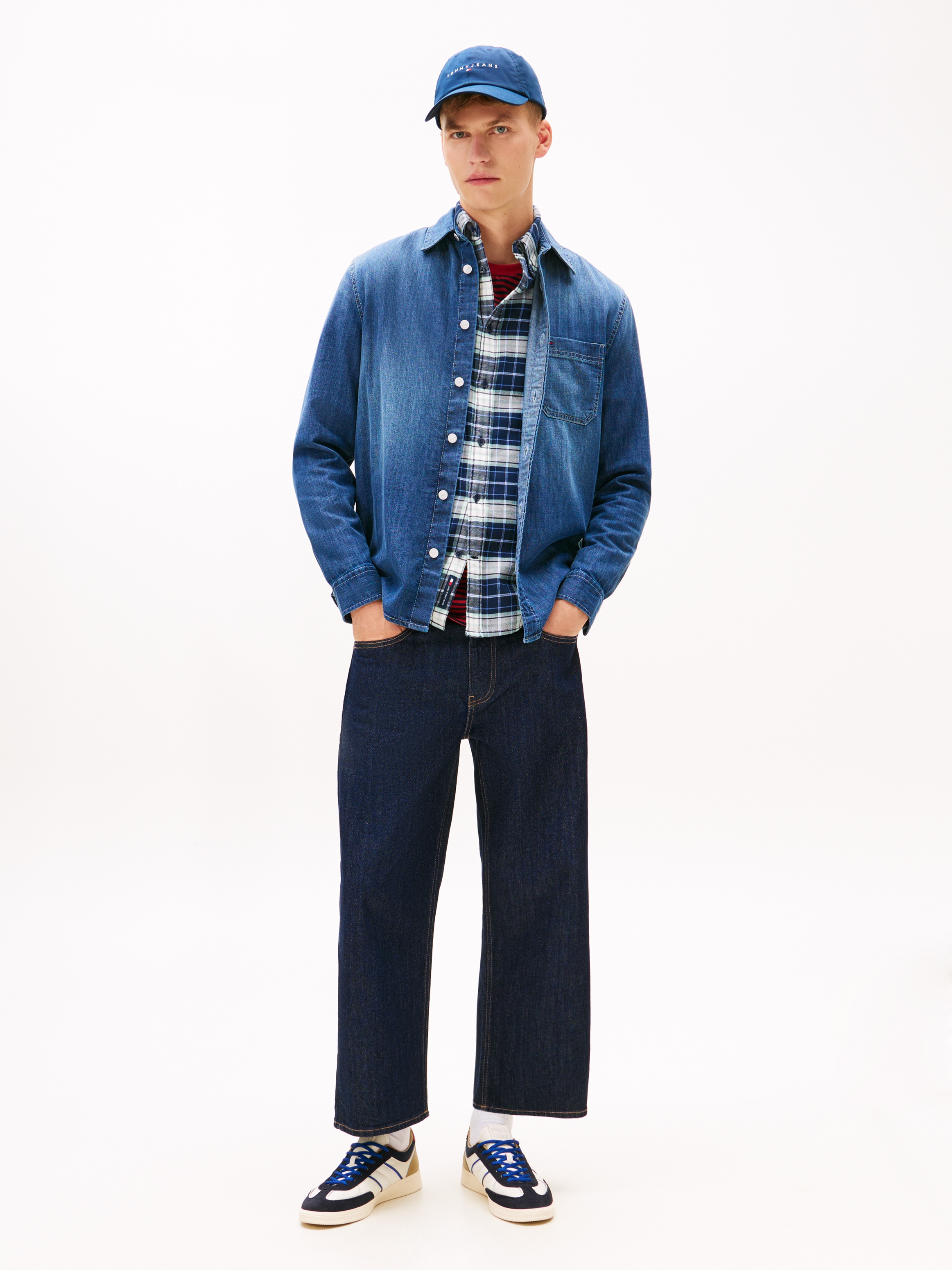 Tommy Jeans Jeanshemd »TJM DENIM REGULAR FIT«
