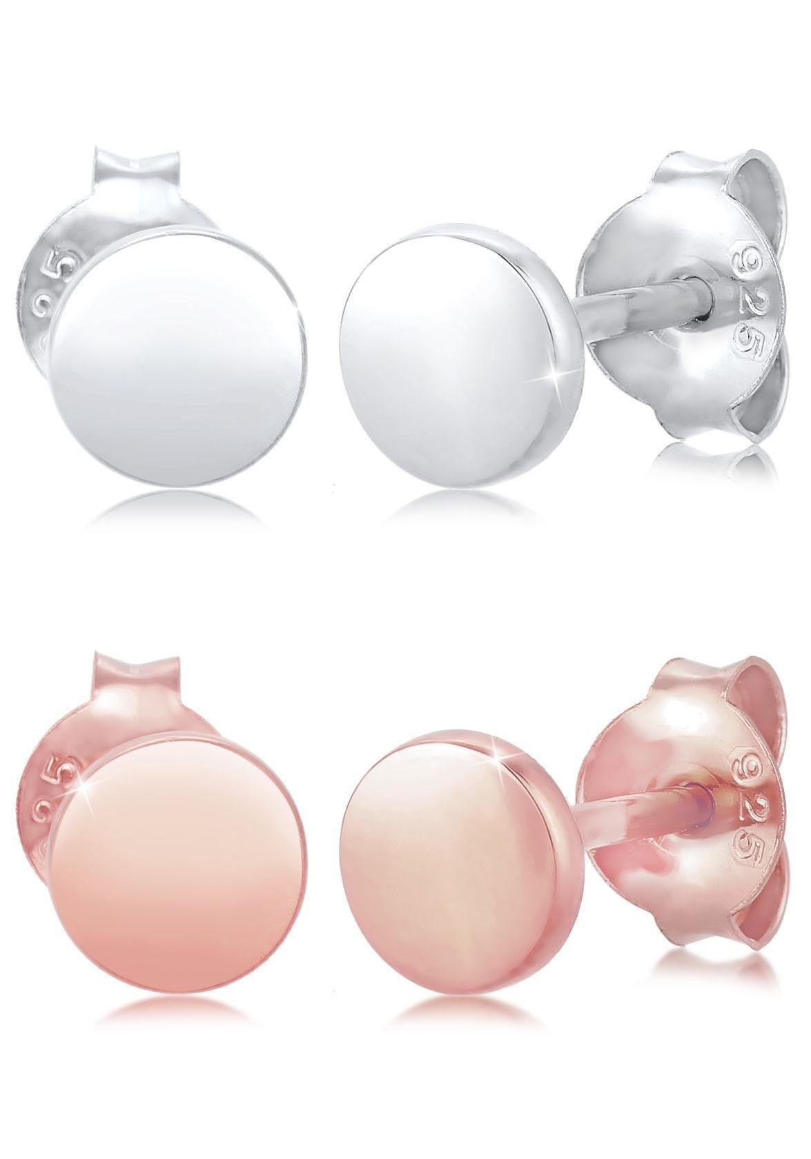 Elli Ohrstecker-Set »Kreis, 308671219«, (Set, 4 tlg.)