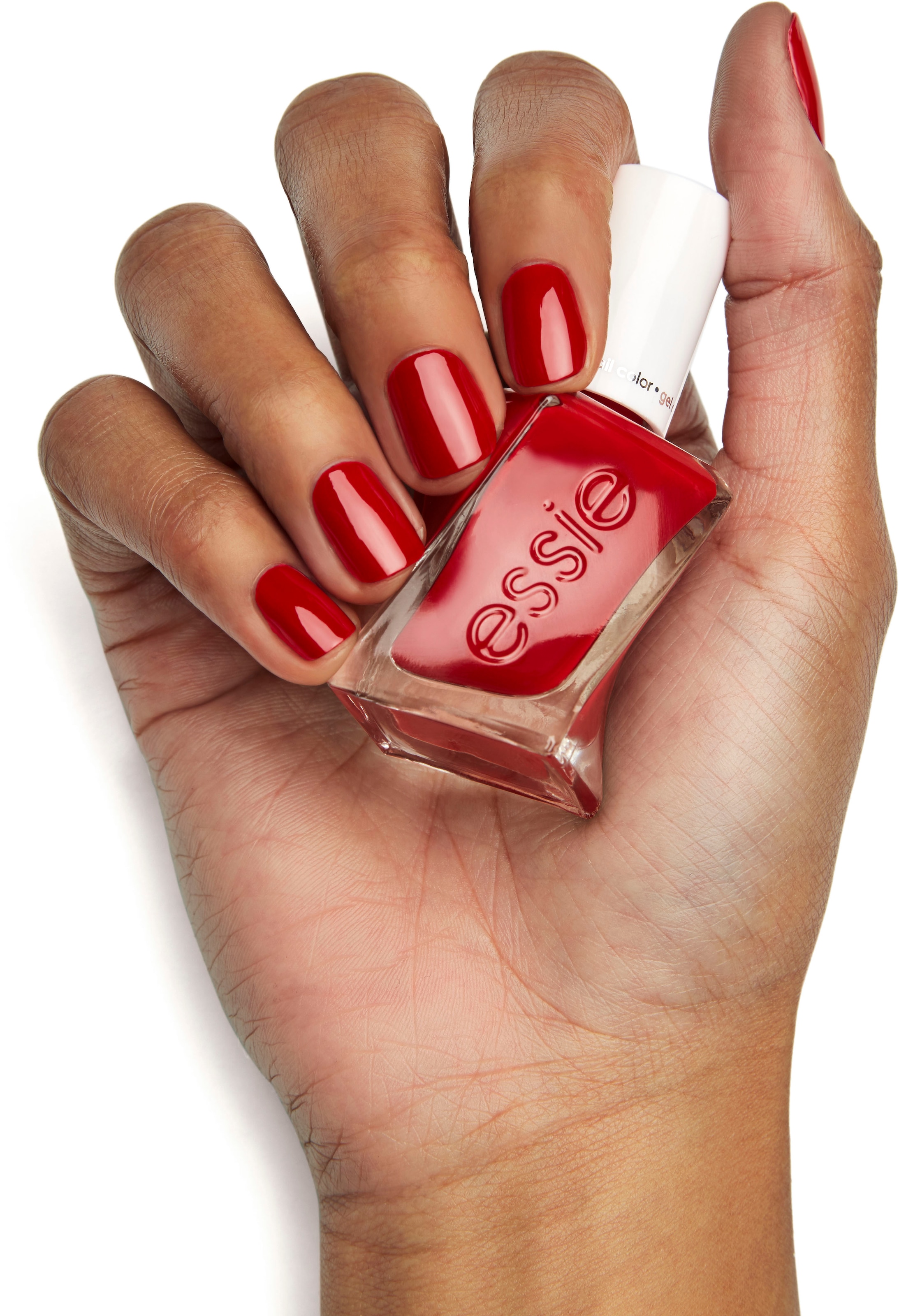 essie Gel-Nagellack »Gel Couture Rot«, mit natürlichen Inhaltsstoffen