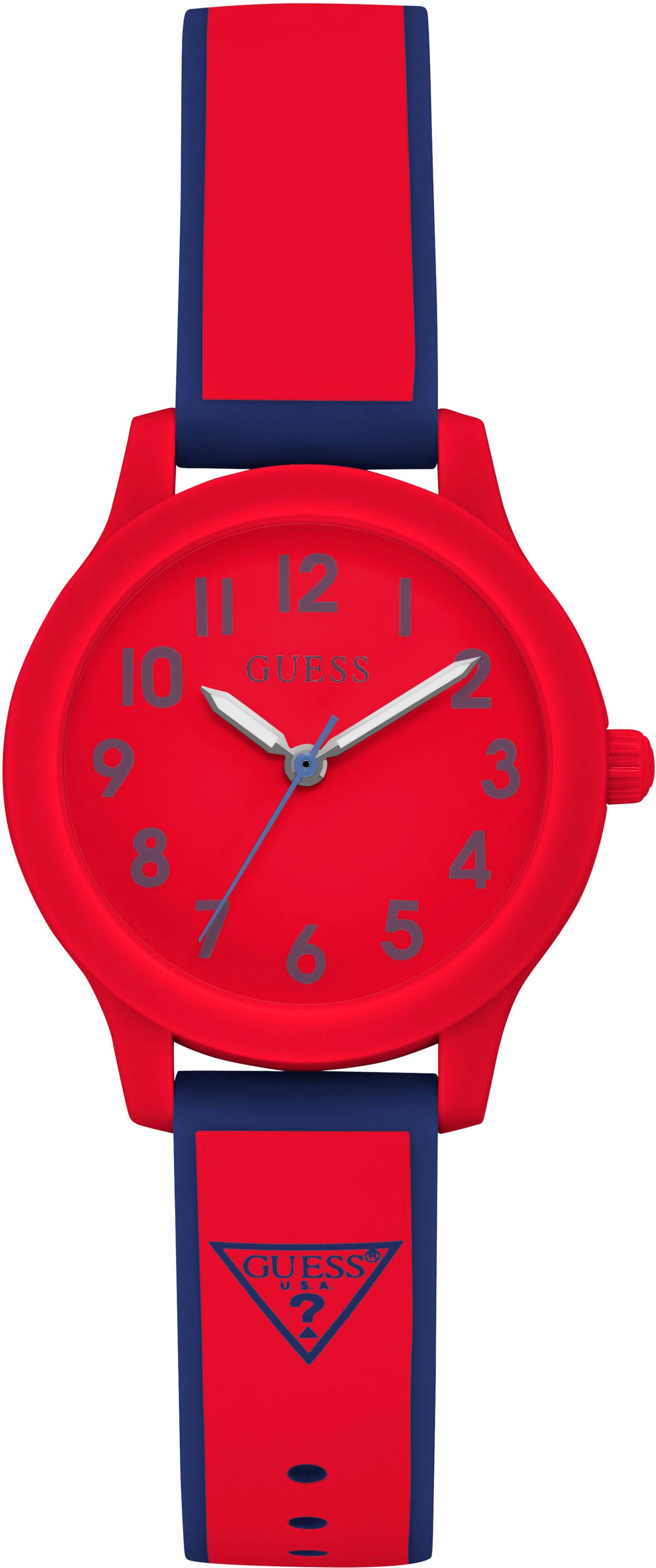 Guess Quarzuhr »JESSE«, Armbanduhr, Kinderuhr, Mädchen, Junge, Geschenkidee, Silikonarmband