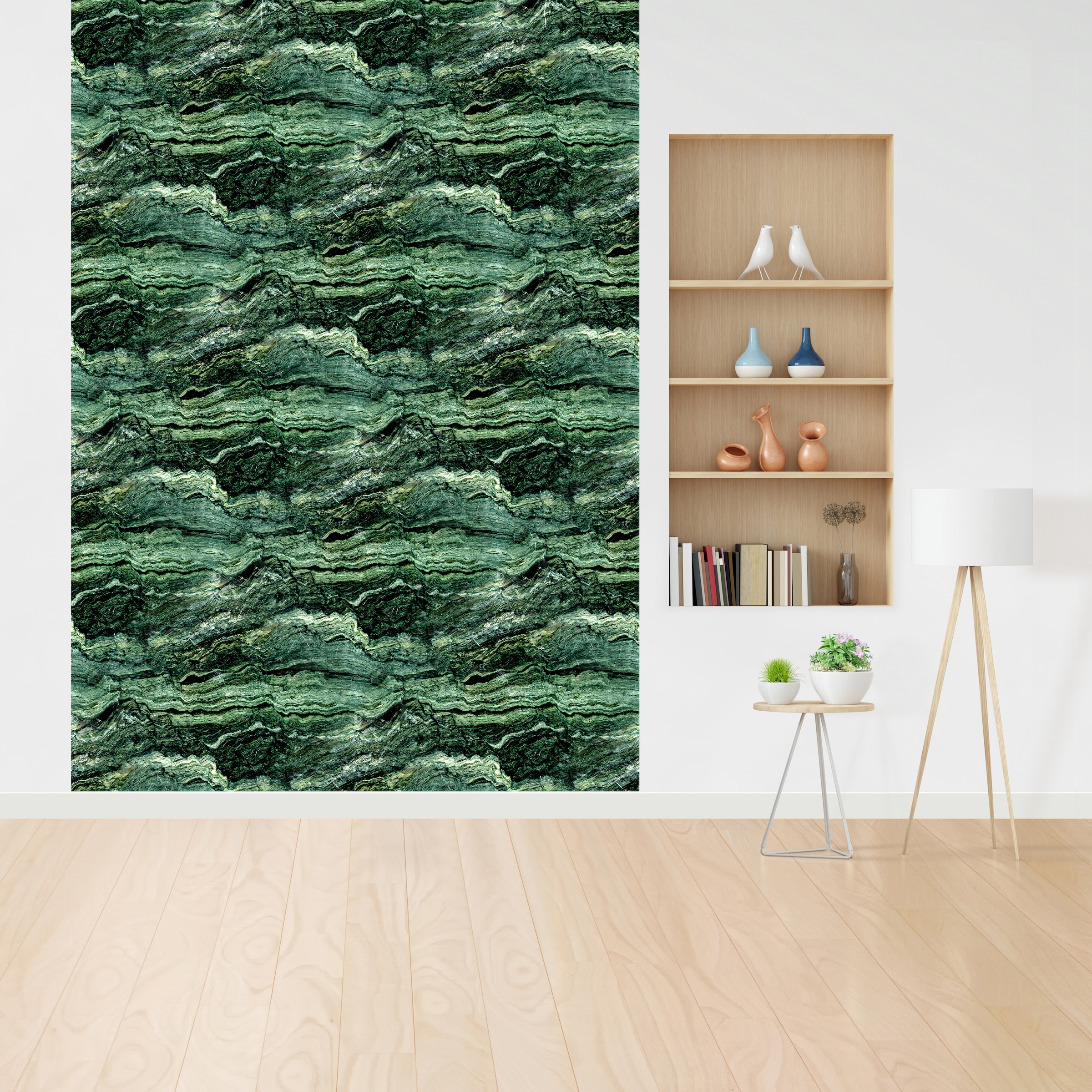 queence Vinyltapete »Bich« Abriebeffekte | Steinoptik | bedruckt | clean | minimalistisch | unifarben glatt 90x250cm, selbstklebend, kinderleichte Anbringung, , Sticker