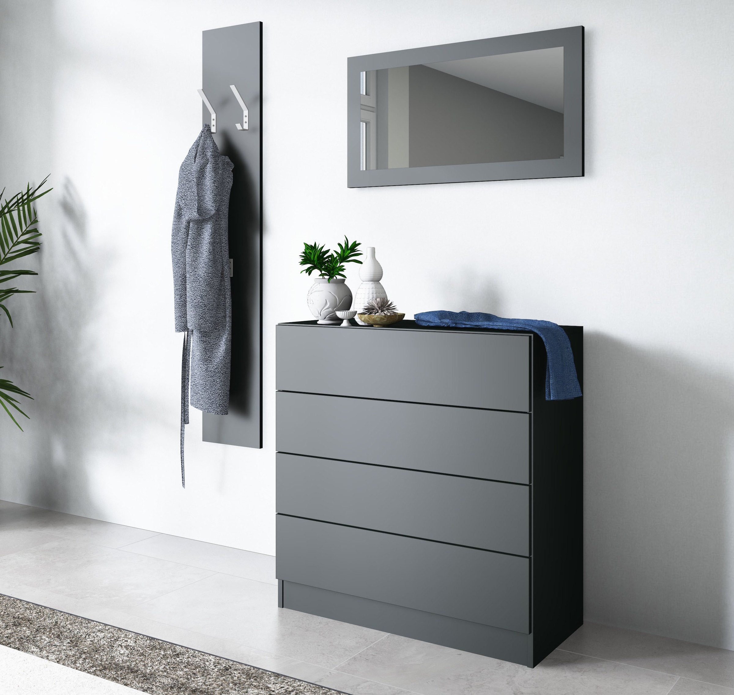 borchardt Möbel Garderoben-Set »Vaasa 3« Set, 3 Stk. tlg.