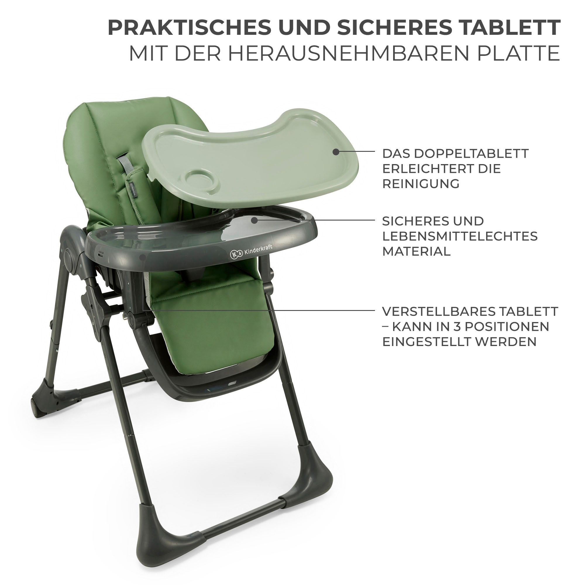 Kinderkraft Hochstuhl »TUMMIE« ()