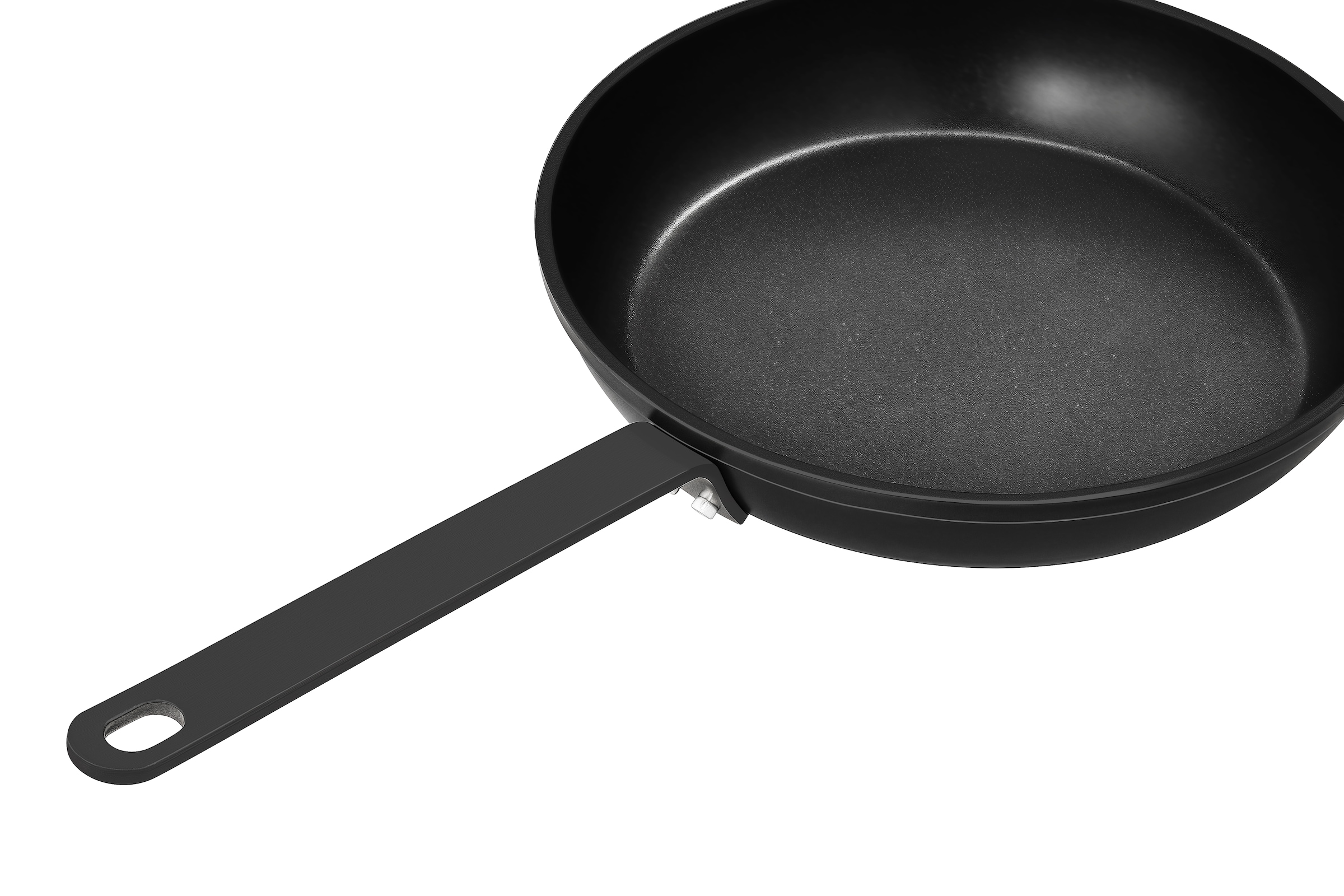 Hanseatic Pfannen-Set »ALU PRO«, Aluminium, (Set, 3 tlg., 1x Pfanne 24 cm, 1x Servierpfanne 28 cm mit Deckel), Profi Pfannen mit Antihaftbeschichtung, für alle Herdarten, Induktion