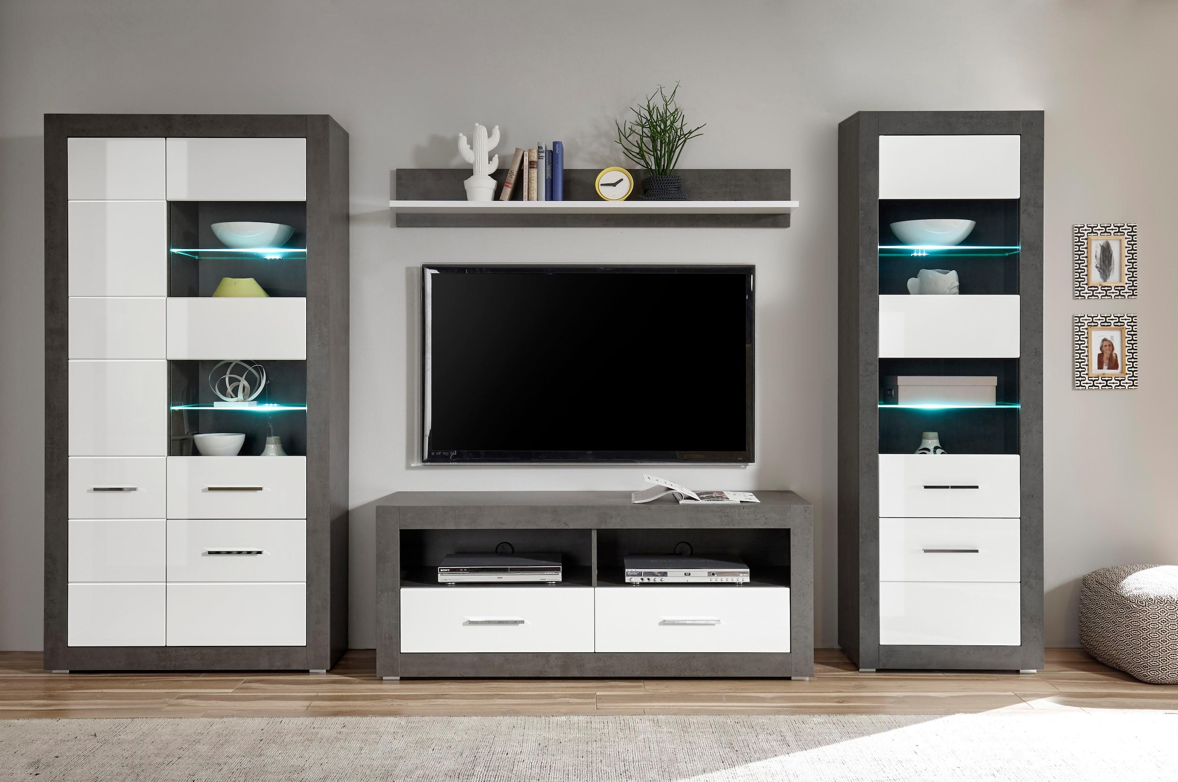 INOSIGN Wohnwand »Etero« Set, 4 Stk. tlg.