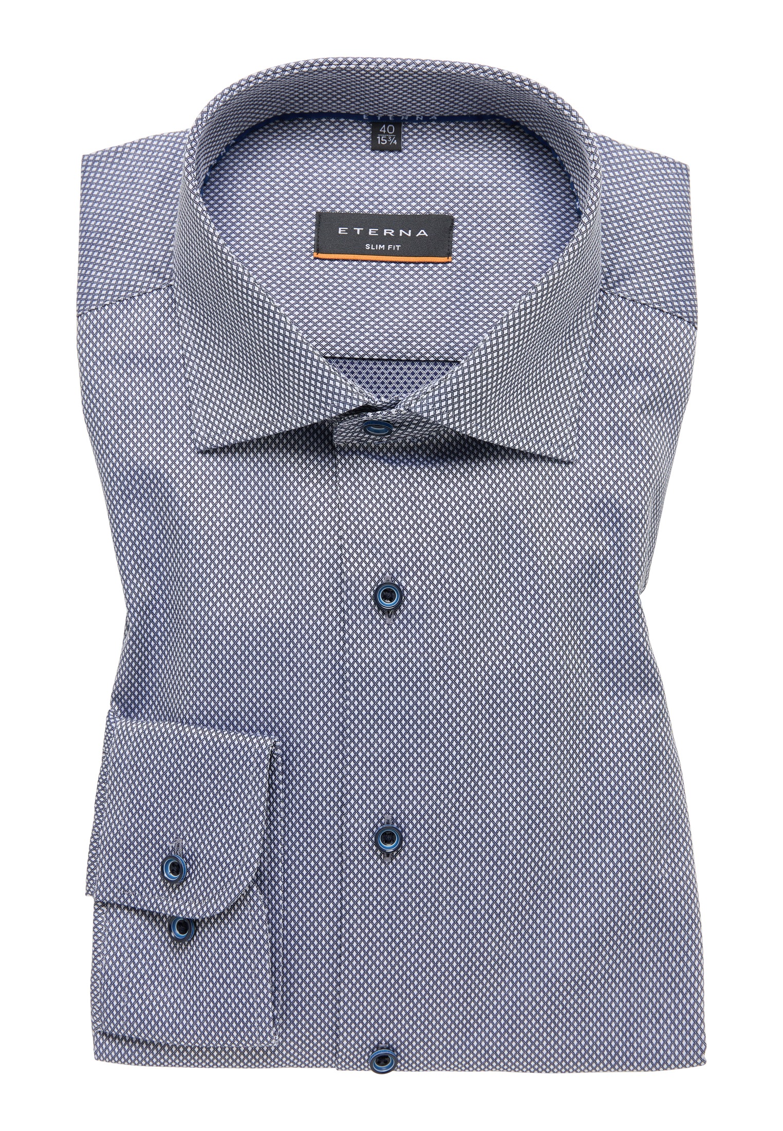 Eterna Langarmhemd »SLIM FIT«