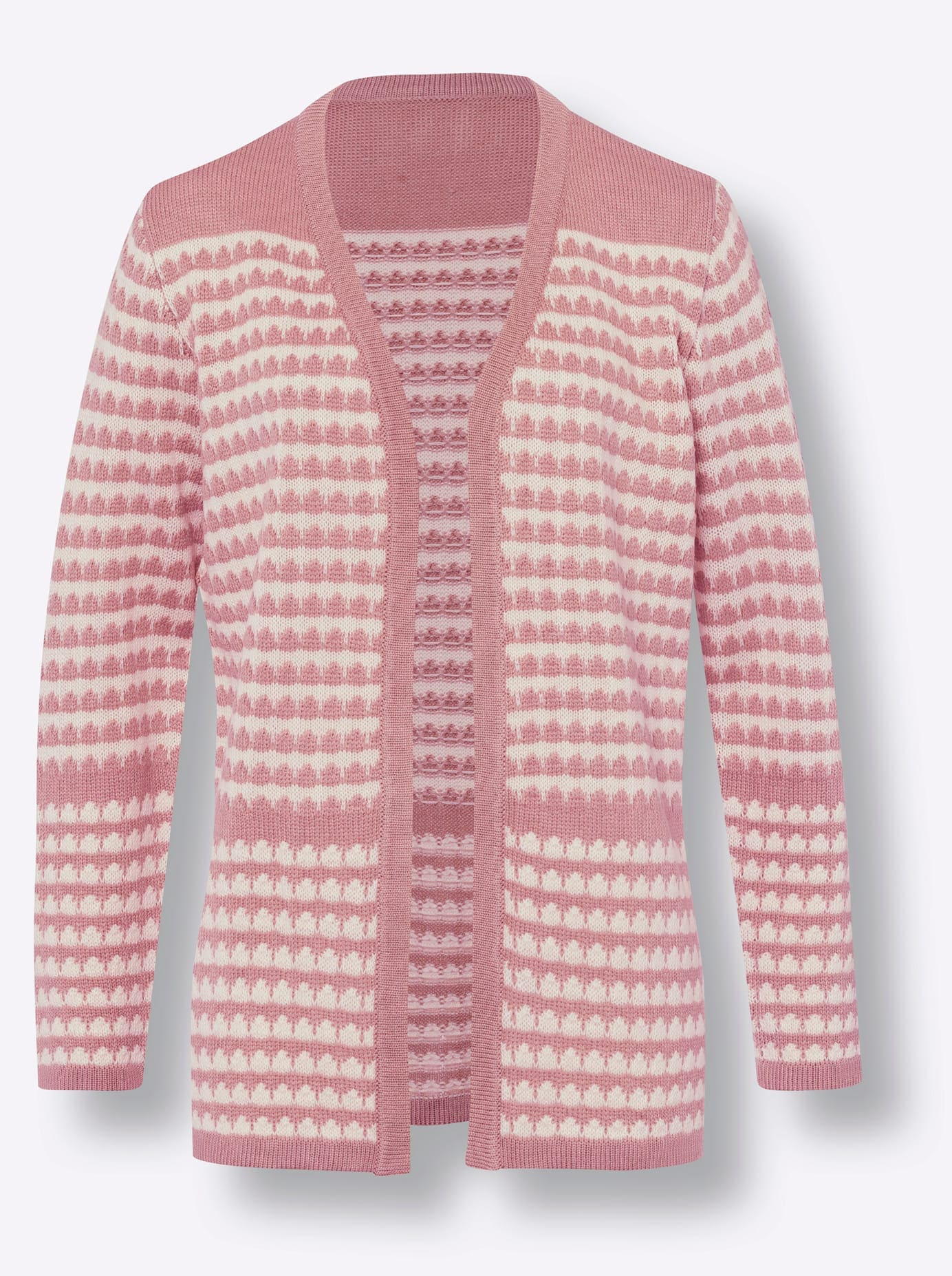Classic Basics Longstrickjacke
