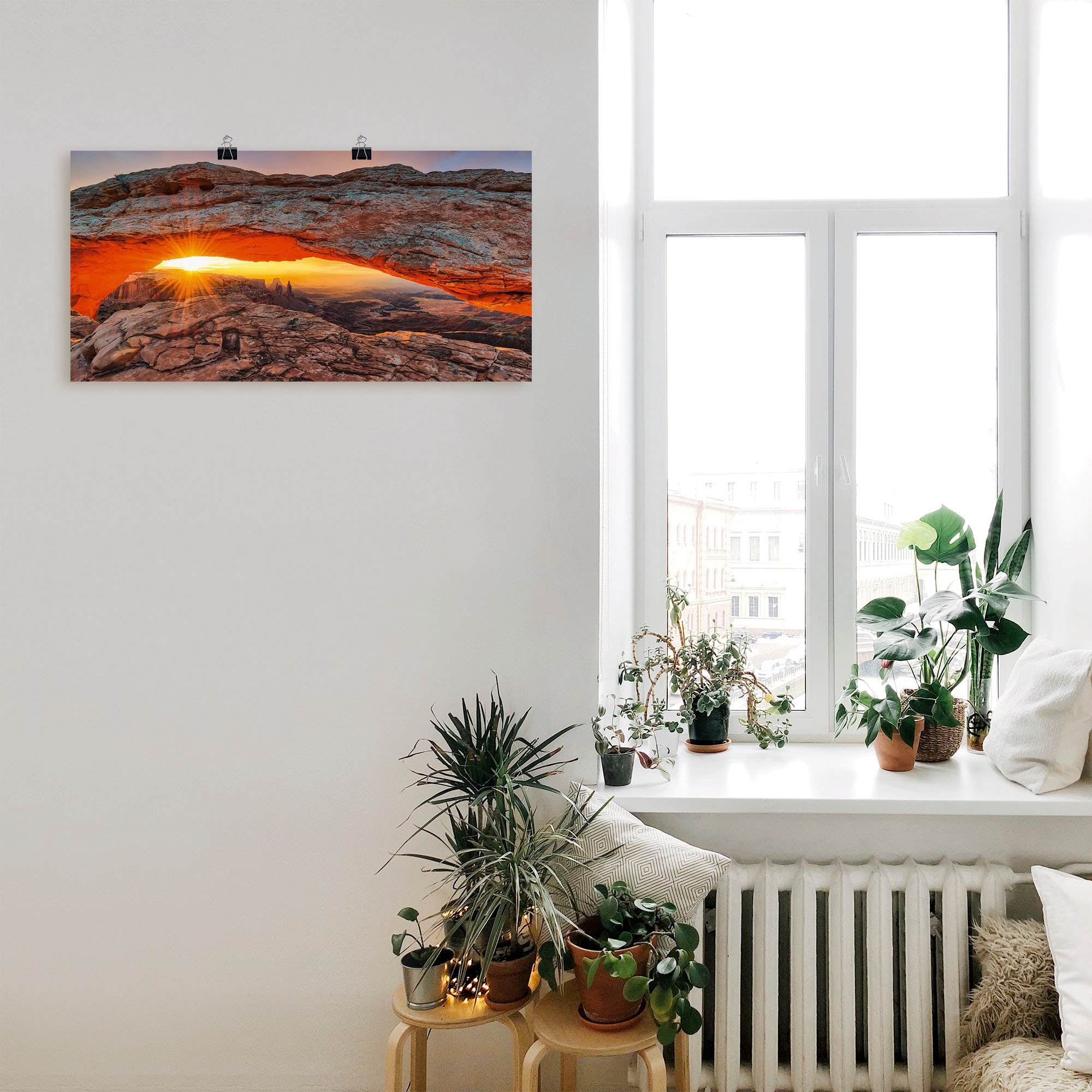 Artland Poster »Iconic Mesa Arch« Felsen 1 Stk. tlg. ohne Rahmen