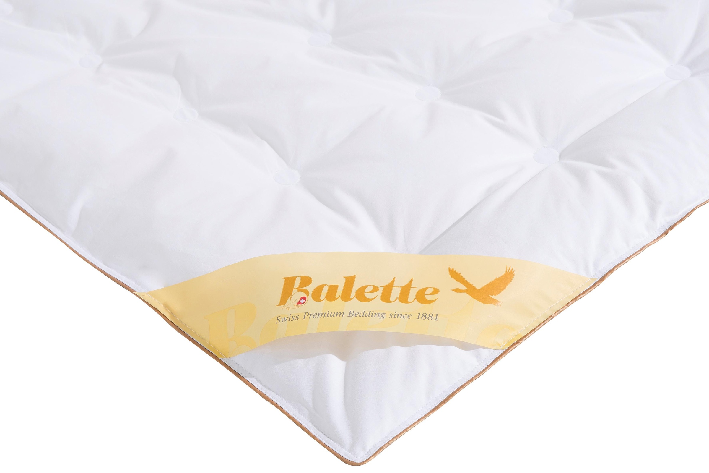 Balette Gänsedaunenbettdecke »Aileen« leicht Füllung 100% Gänsedaunen 1 Stk. tlg. Hochwertiges Produkt mit natürlicher Füllung
