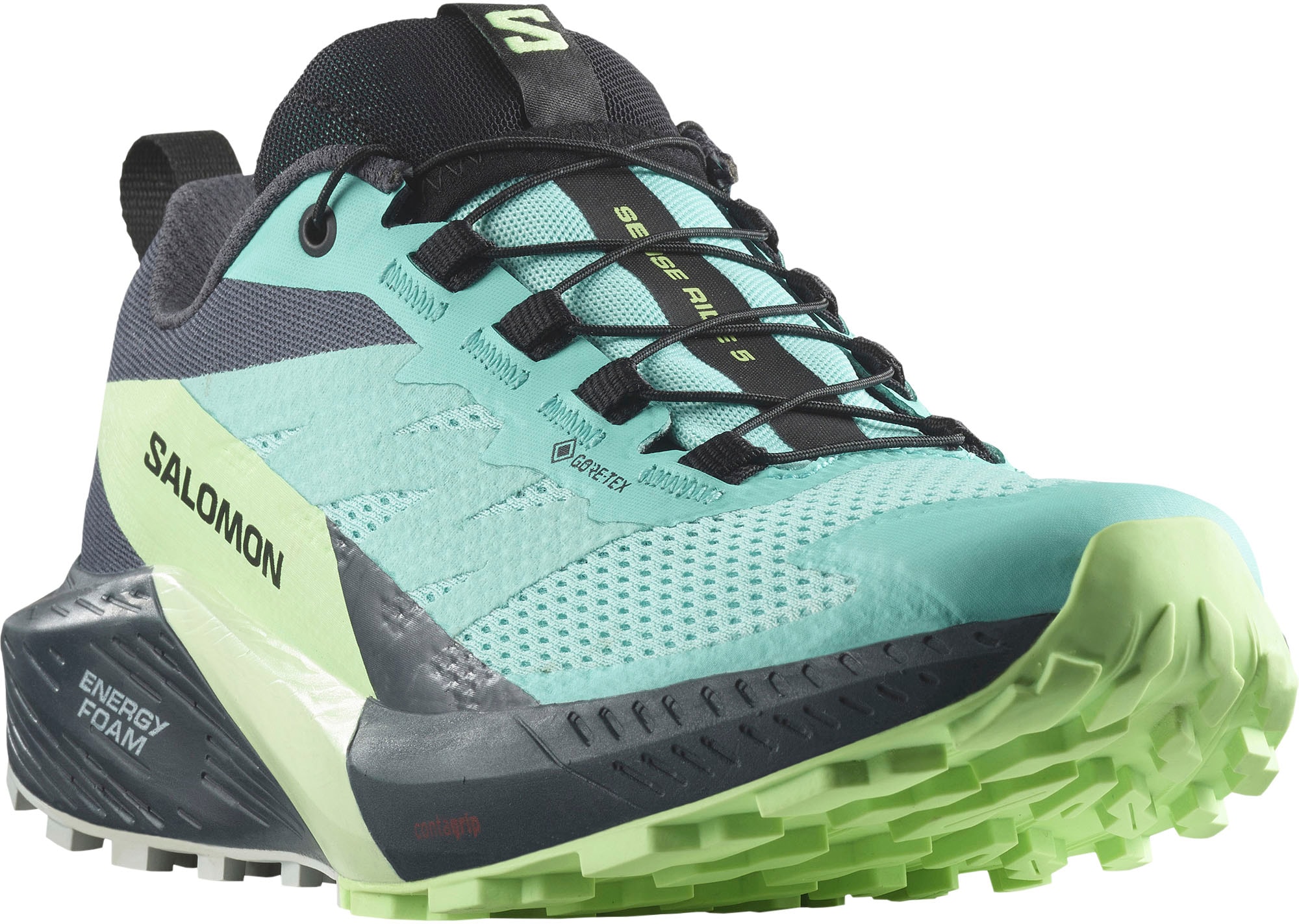 Salomon Trailrunningschuh »SENSE RIDE 5 GORE-TEX® W«, wasserdicht, Trailrunningschuhe