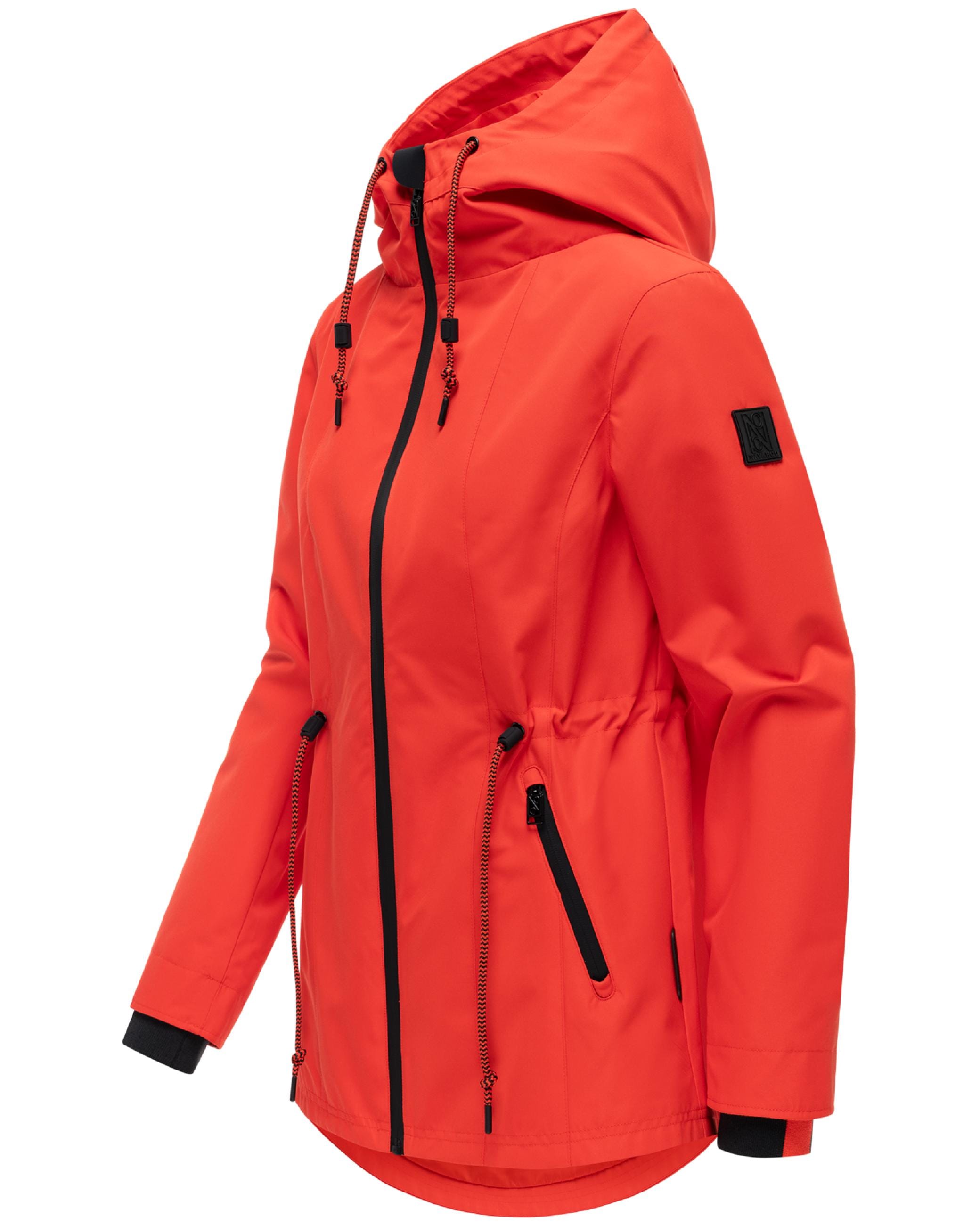 Navahoo Outdoorjacke »Outdoorjacke Blumentanz 14« mit Kapuze Übergangsjacke mit wasserdichtem Verschluss
