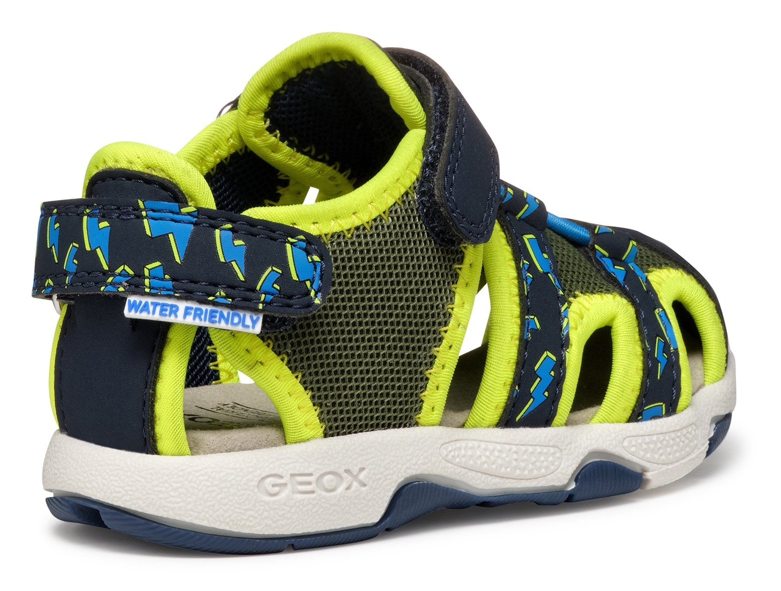 Geox Sandale »B SANDAL MULTY BOY«, Babyschuh, Sommerschuh, Trekking Schuh mit Klettverschluss