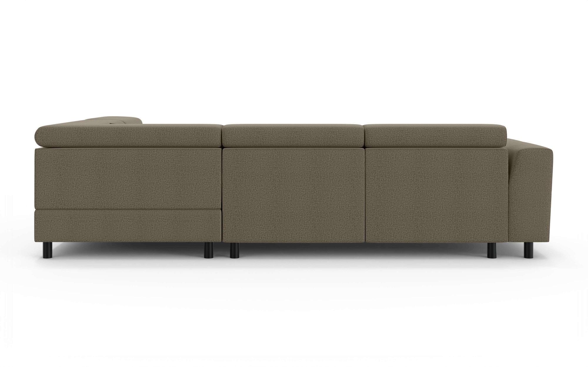 OTTO home Ecksofa »AADEN Schlafsofa 254 cm - OTTO. Verlässliche Qualität.« mit Bettfunktion, Bettkasten, Kopfstützen, rechts/links bestellbar