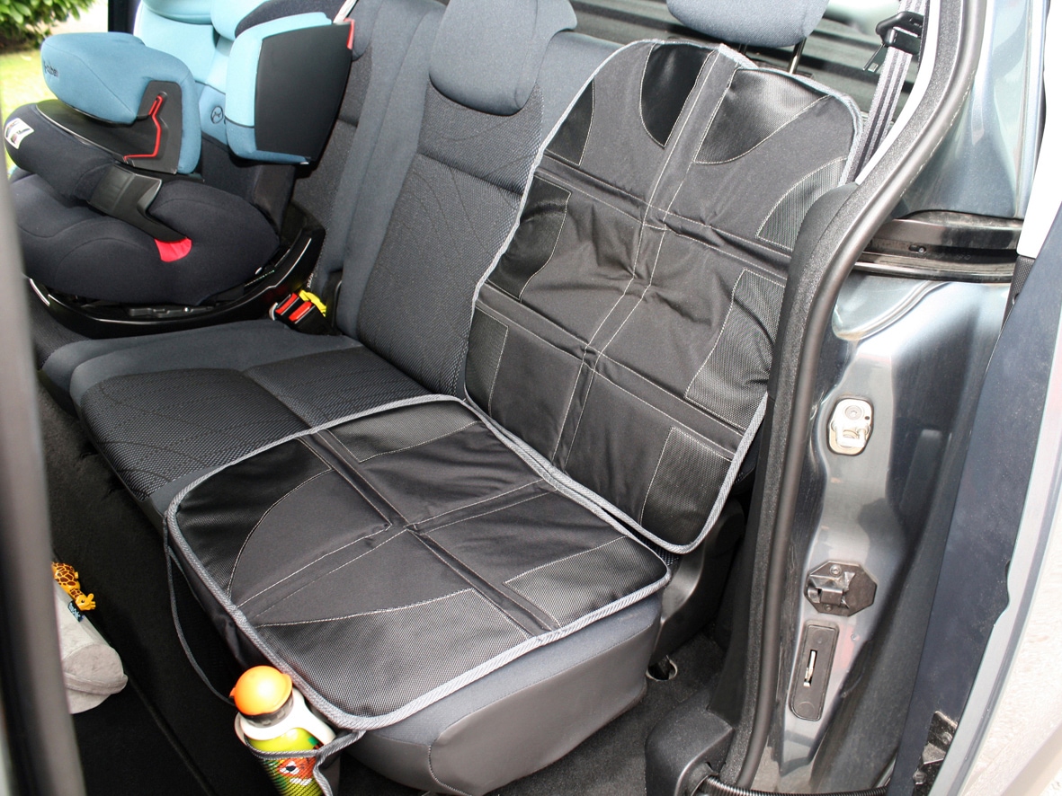 Happy Kids Autositzschutz, (1 tlg.), mit Taschen online kaufen bei OTTO