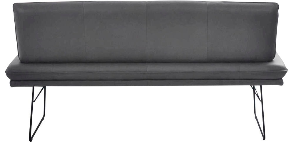 K+W Komfort & Wohnen Polsterbank 1 Stk. tlg. Polsterbank in Spitzkissenoptik, Sitzsteppung, in 2 Größen wählbar