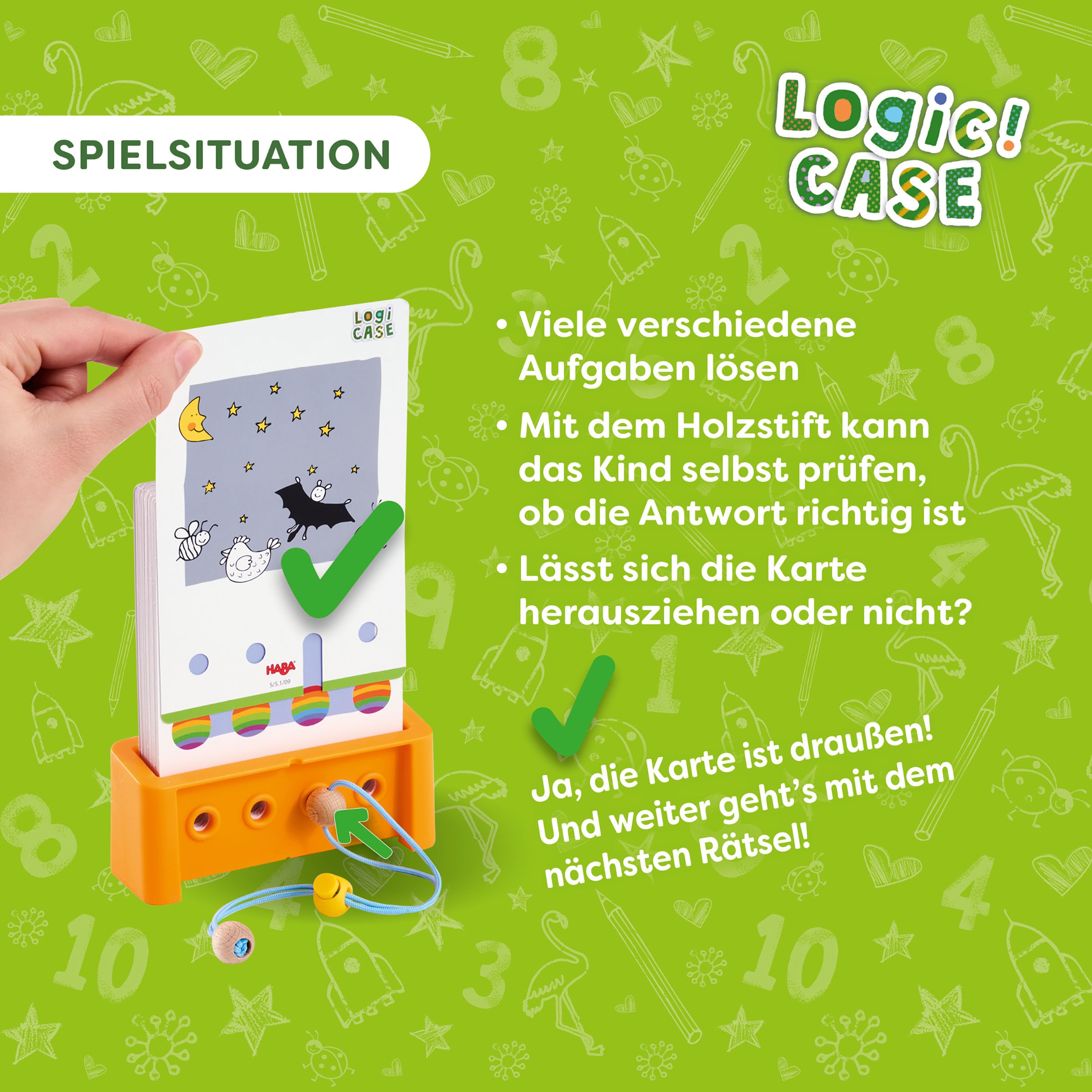 Haba Spiel »LogicCASE Starter Set 5+, Solo Challenge«