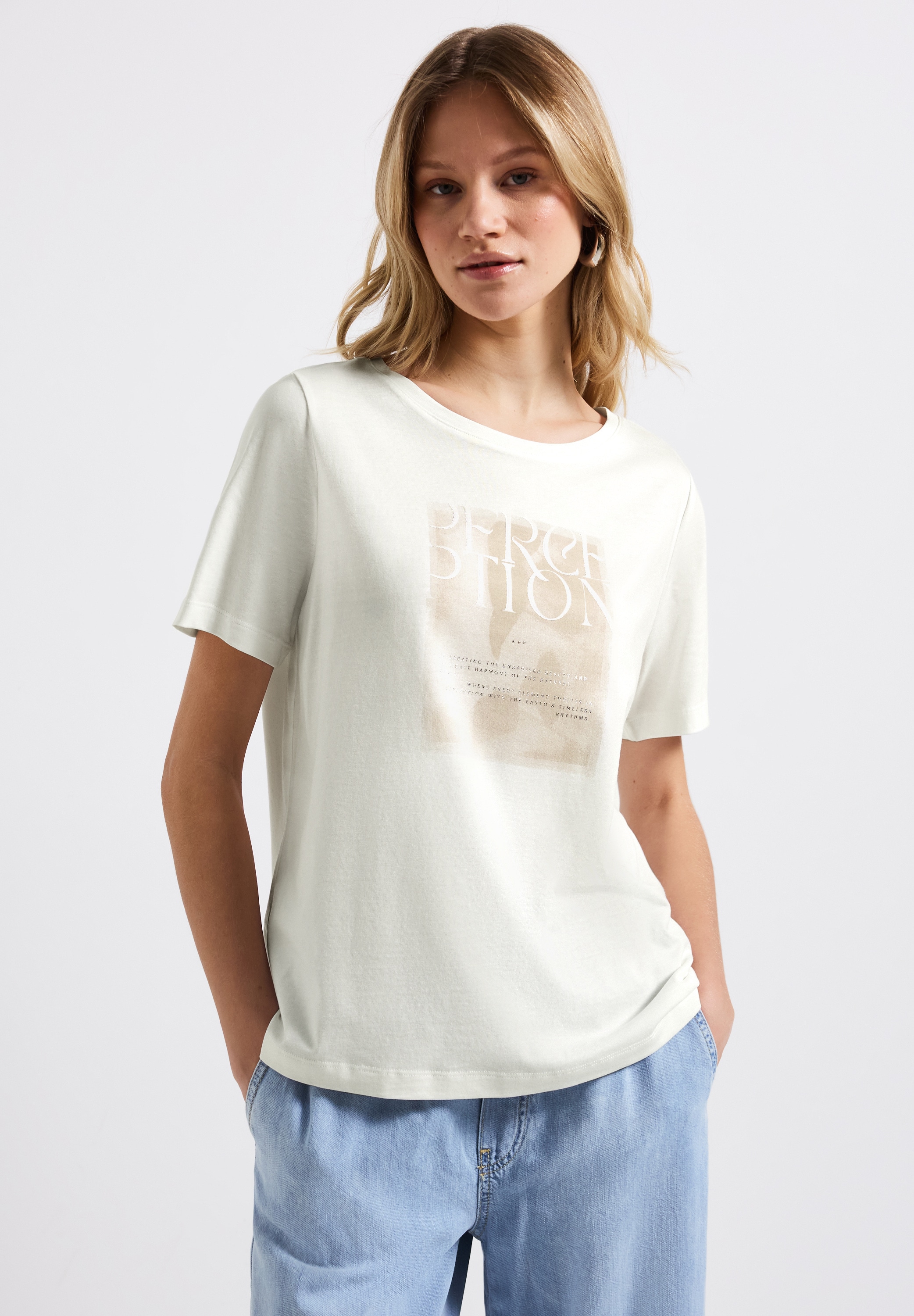 STREET ONE T-Shirt, mit Frontprint