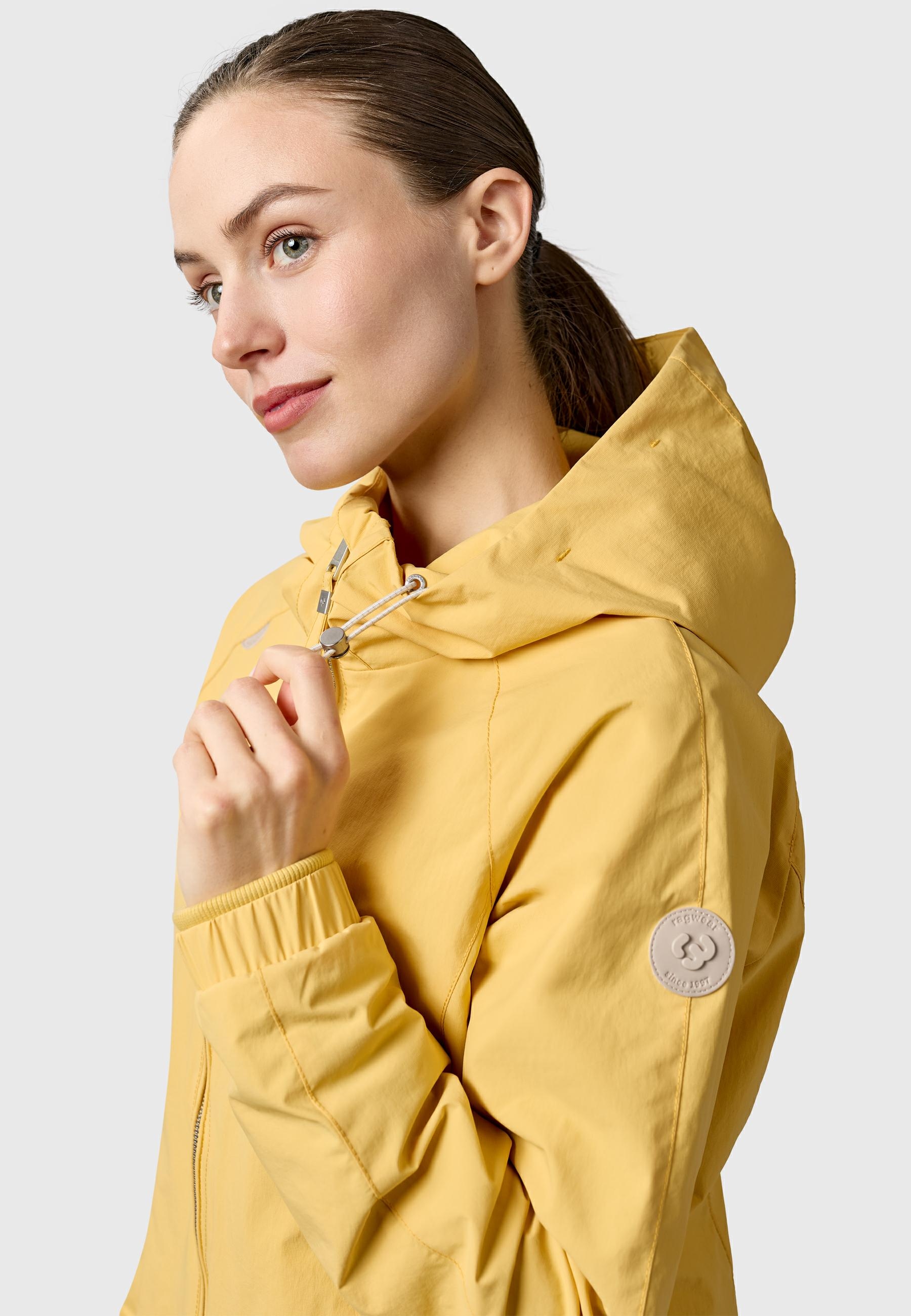 Ragwear Funktionsjacke »Funktionsjacke Dizzea« mit Kapuze Wasserdichte und atmungsaktive Übergangsjacke