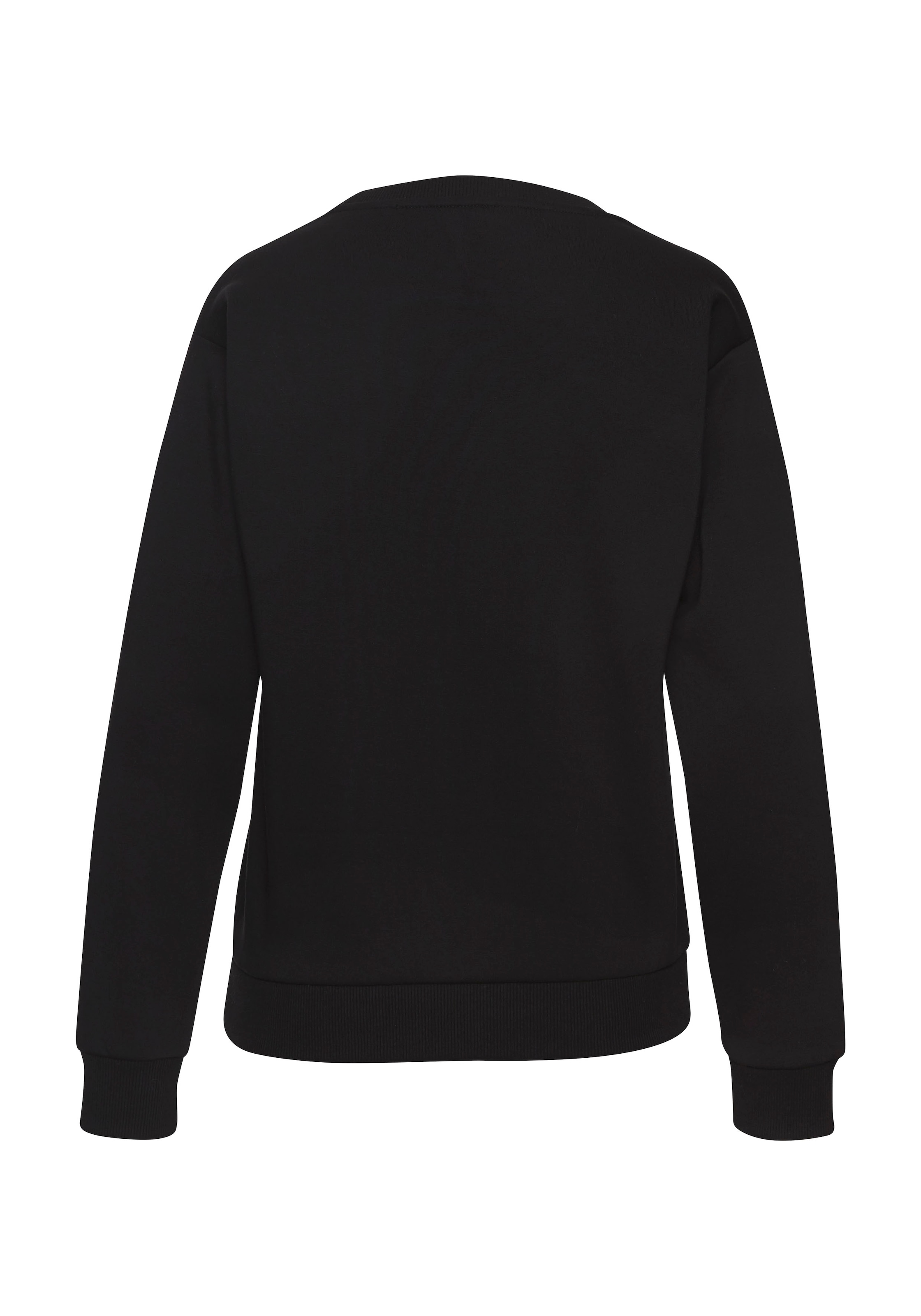 LASCANA Sweatshirt, mit Herz-Leo-Druck, Loungewear