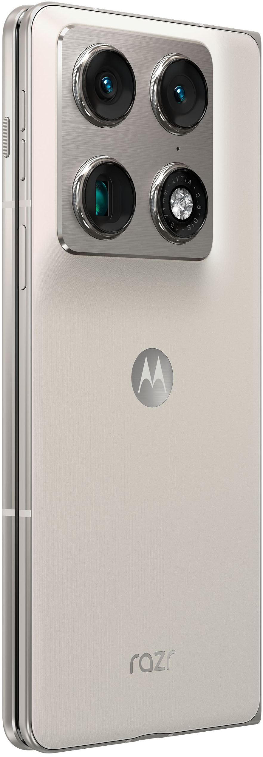 Motorola Smartphone »razr fold« PANTONE® Lily White