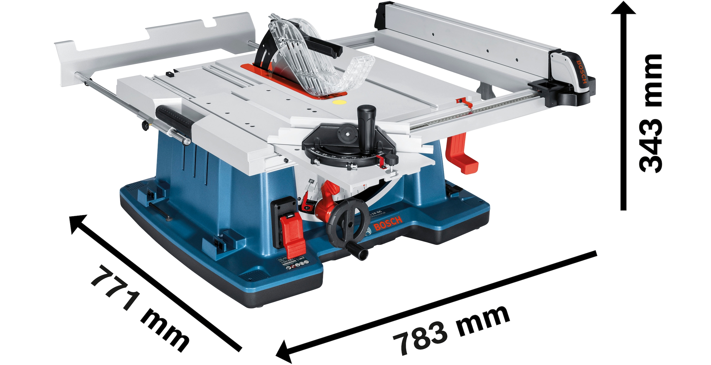 Bosch Professional Tischkreissäge »»GTS 10 XC PROFESSIONAL««, 2000 W