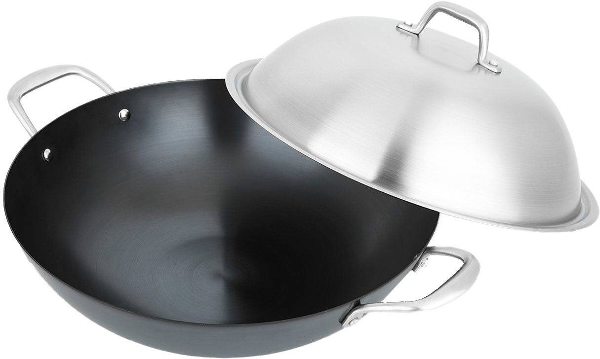 Carl Schmidt Sohn Wok »Altena«, Eisen, Ø 36 cm, mit Deckel