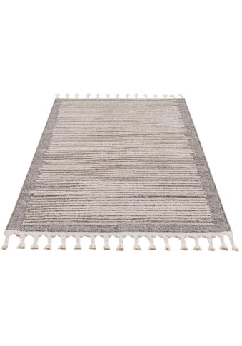 Carpet City Teppich »Art 2231«, rechteckig, 7 mm Höhe, Kurzflor, mit Kettfäden,... kaufen