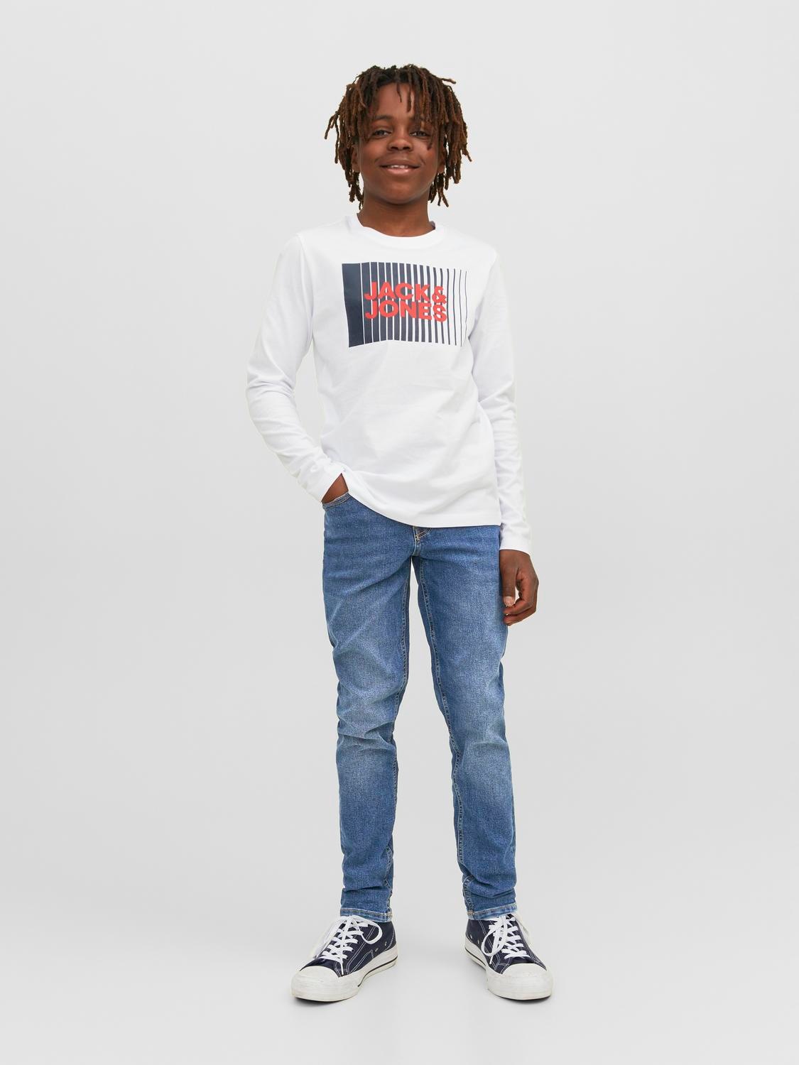Jack & Jones Junior Slim-fit-Jeans »JJIGLENN JJORIGINAL MF 071 NOOS MNI«