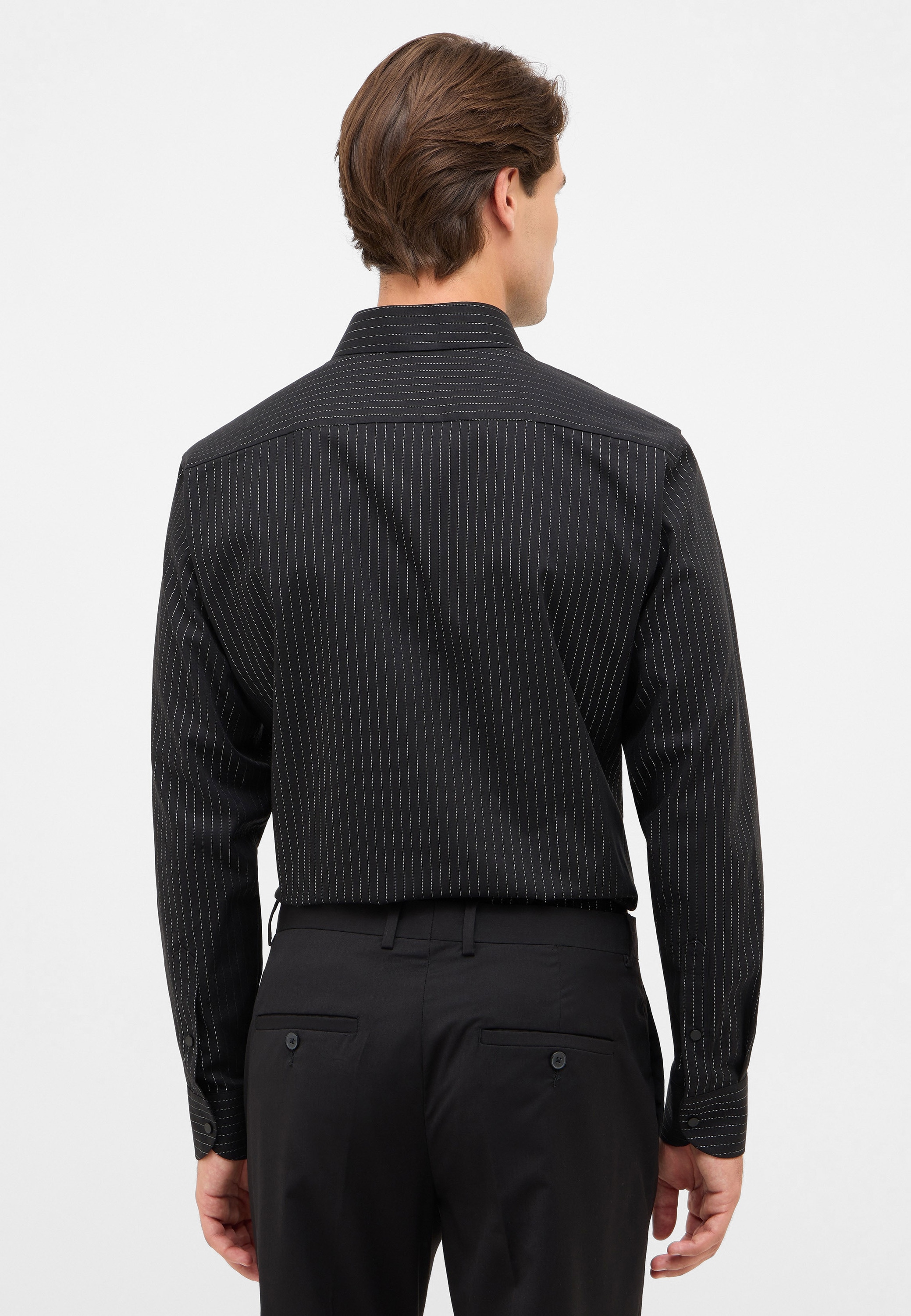 Eterna Langarmhemd »SLIM FIT«, EASY IRON (bügelleicht)
