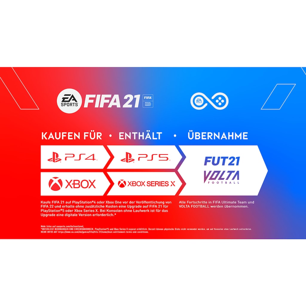 Electronic Arts Spielesoftware »FIFA 21«, PlayStation 4