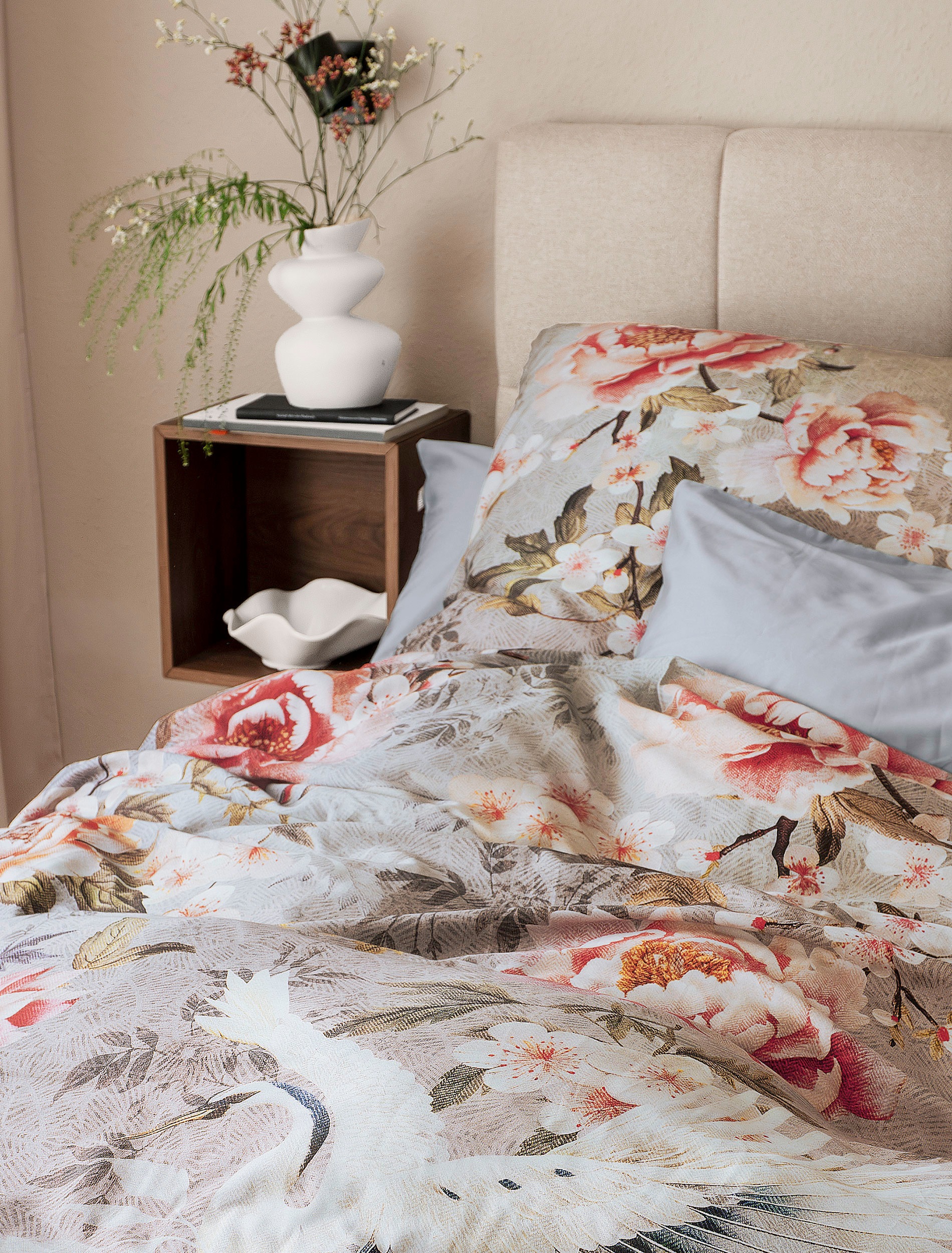 Irisette Bettwäsche »Wave 8782« 2 Mako-Satin, anschmiegsam und atmungsaktiv, Ganzjahresqualität