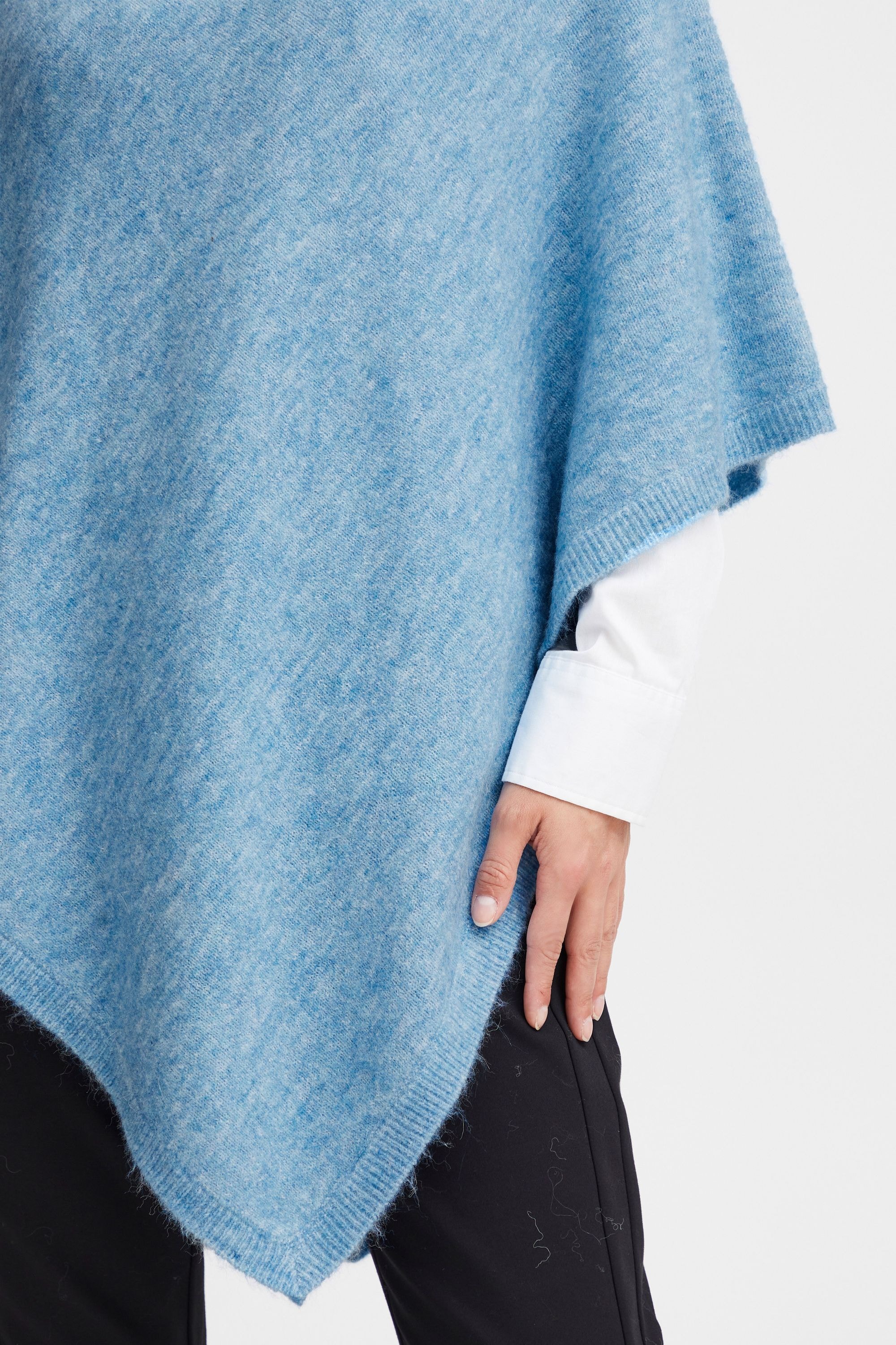 fransa Strickcape »Poncho FRSandy«