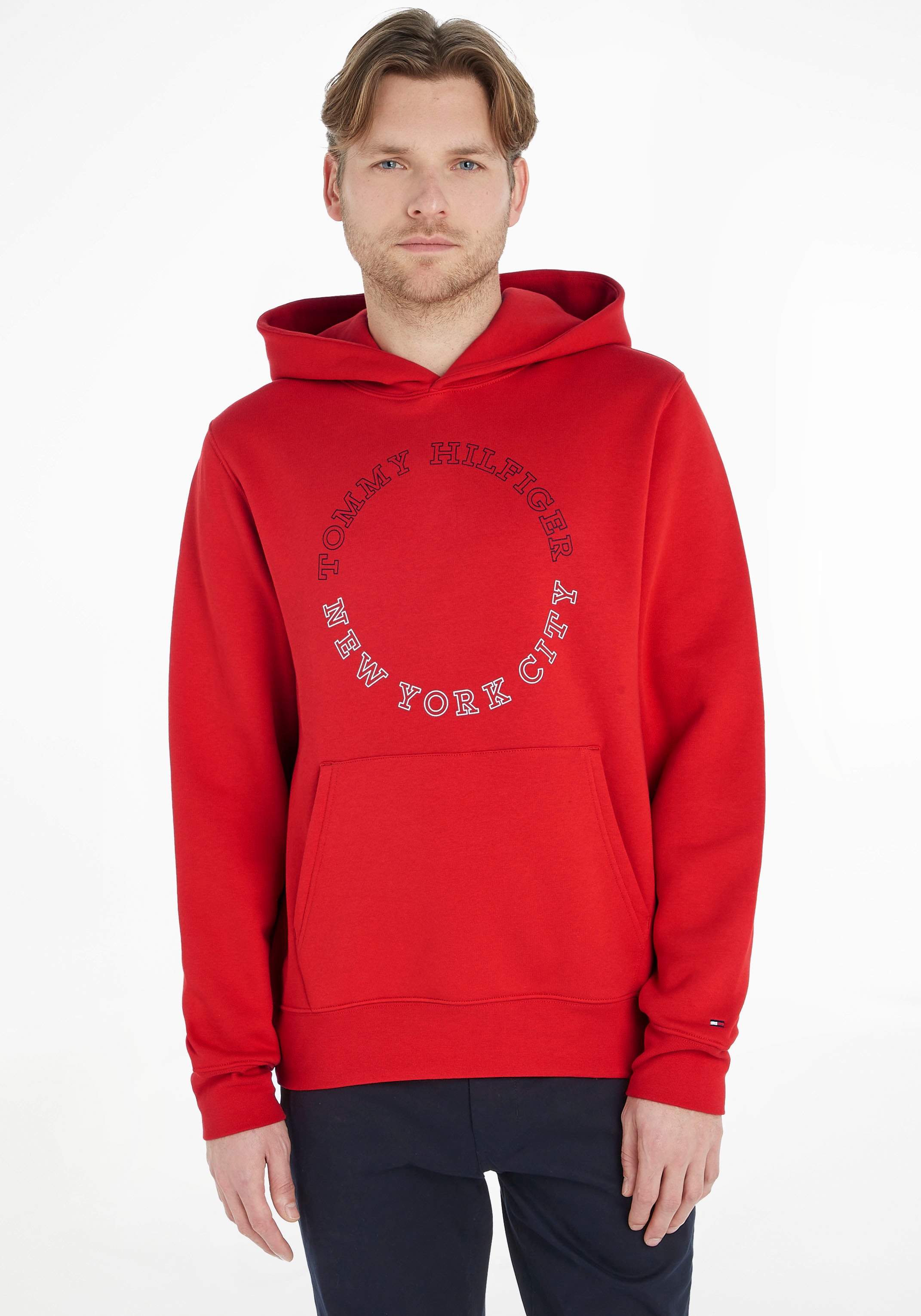 Tommy Hilfiger Kapuzensweatshirt »MONOTYPE ROUNDALL HOODY« bei online OTTO bestellen