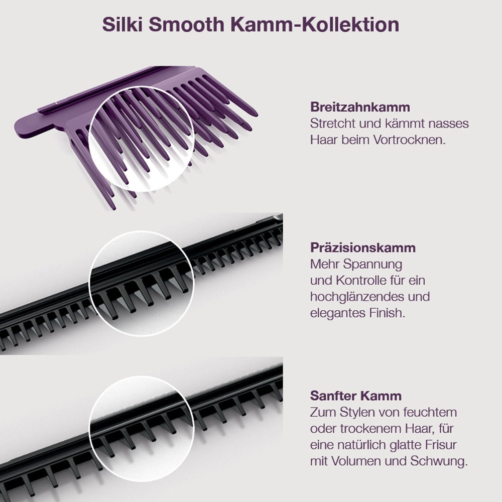 Shark Glätteisen »Shark Silki 3-in-1 HT401EUPU« VIELSEITIGES STYLING: Stretchen, Formen, Locken oder Glätten
