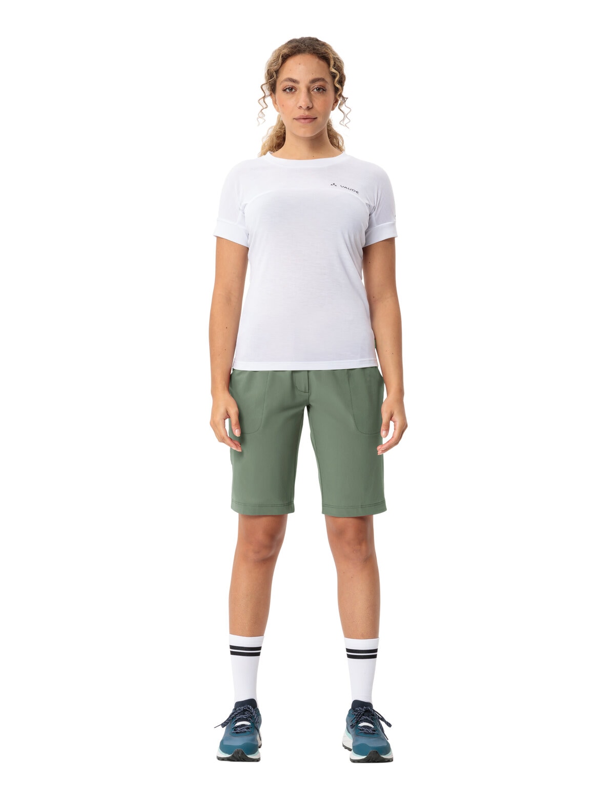 VAUDE Trekkingshorts »WOMEN'S FARLEY STRETCH SHORTS II«  für Outdoor-Aktivitäten, aus Polyamid und Elasthan, schnelltrocknend