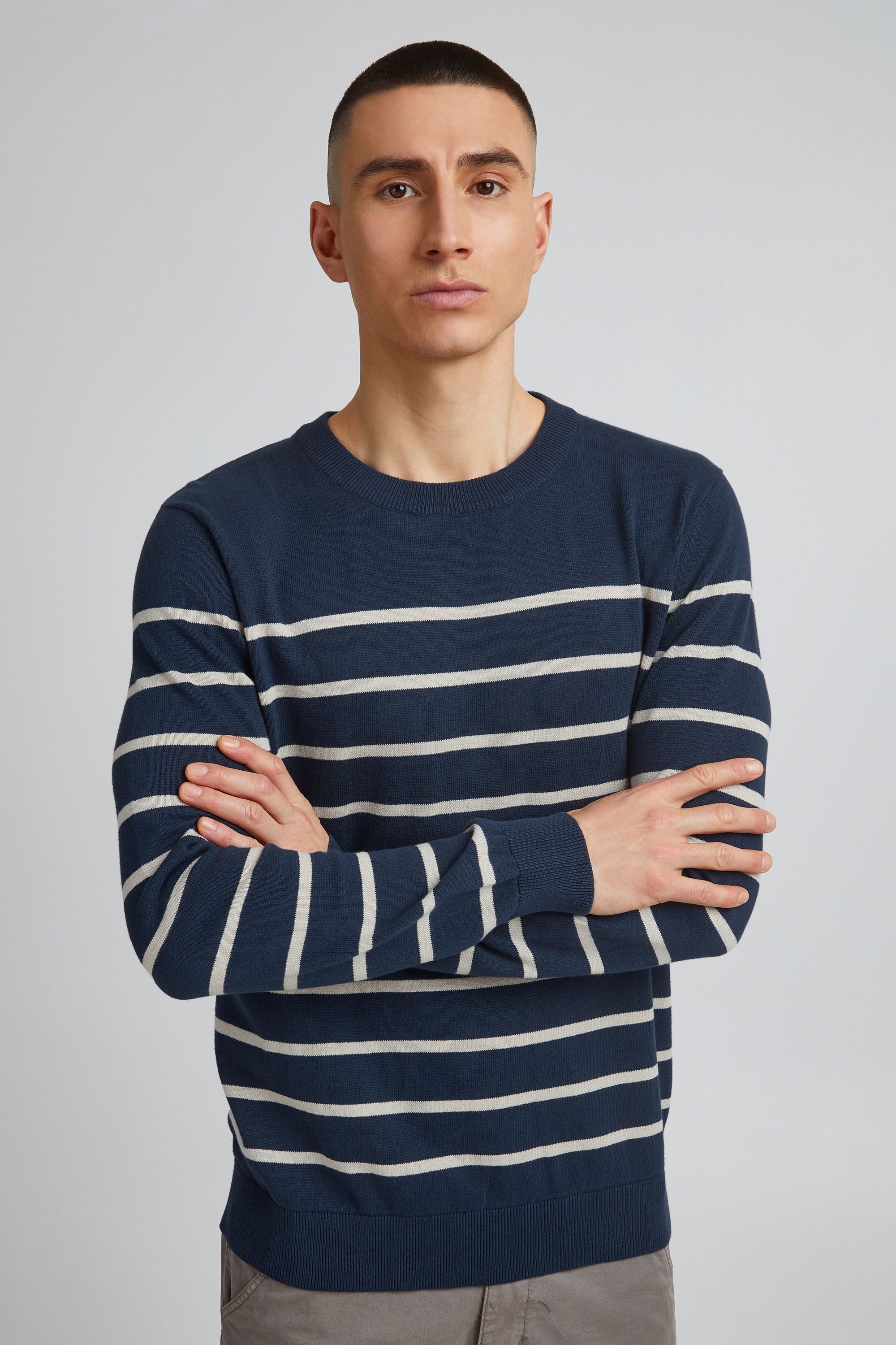 !Solid Strickfleece-Pullover »Strickpullover SDBrice«
