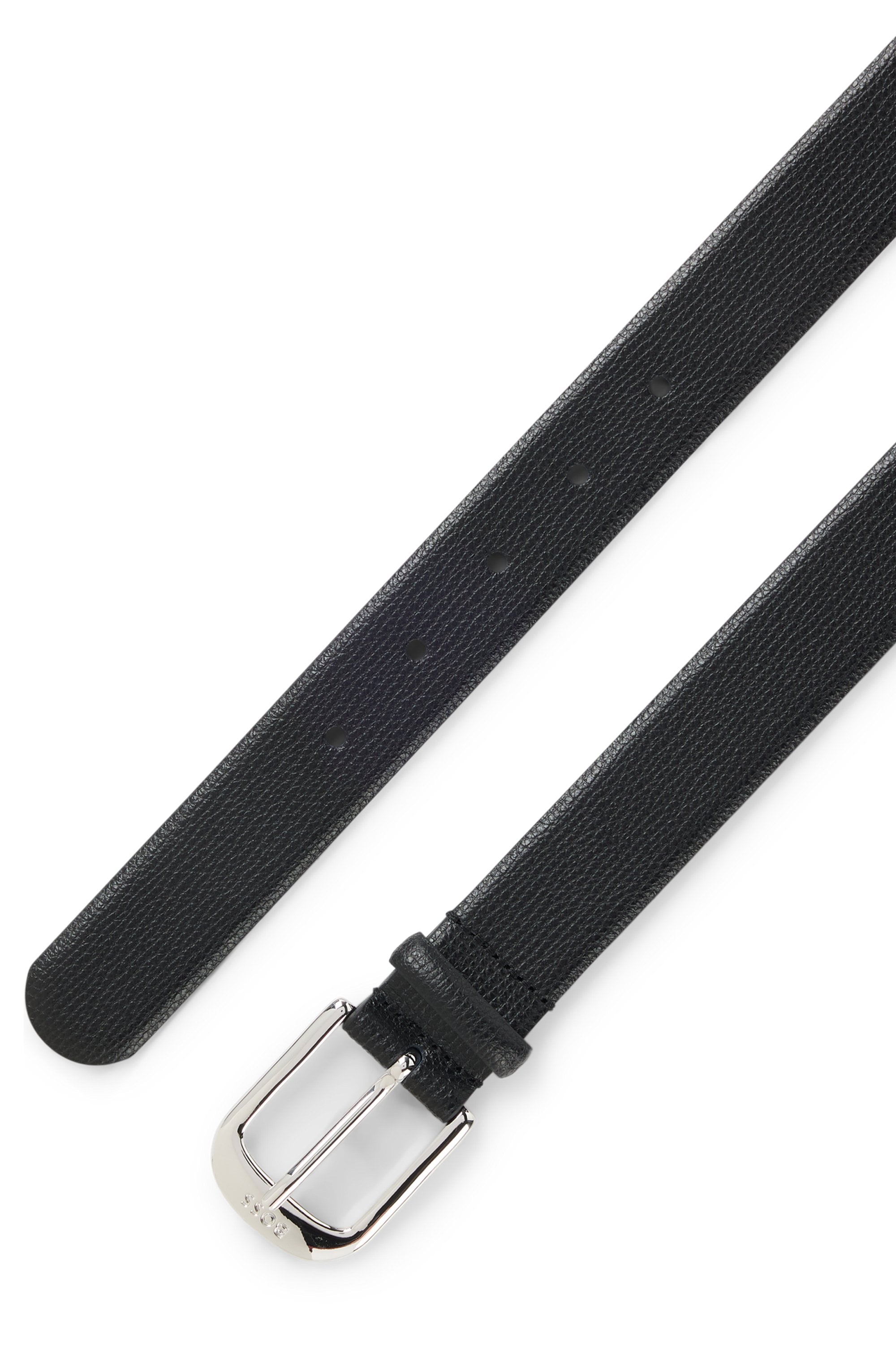 BOSS Ledergürtel »Anna Belt 3 cm N.«, mit edler Narbung