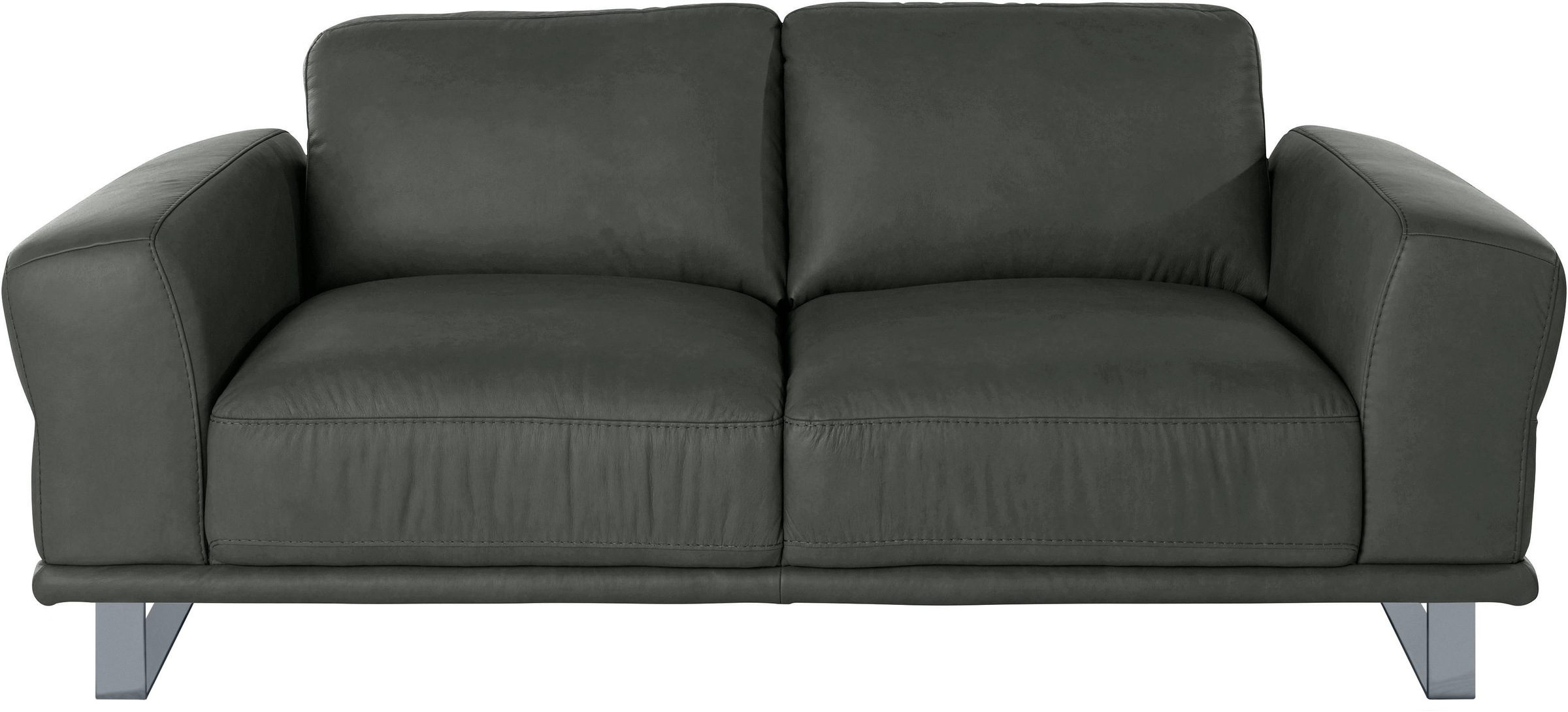 W.SCHILLIG 2-Sitzer »montanaa«, mit Metallkufen in Silber matt, Breite 192 cm