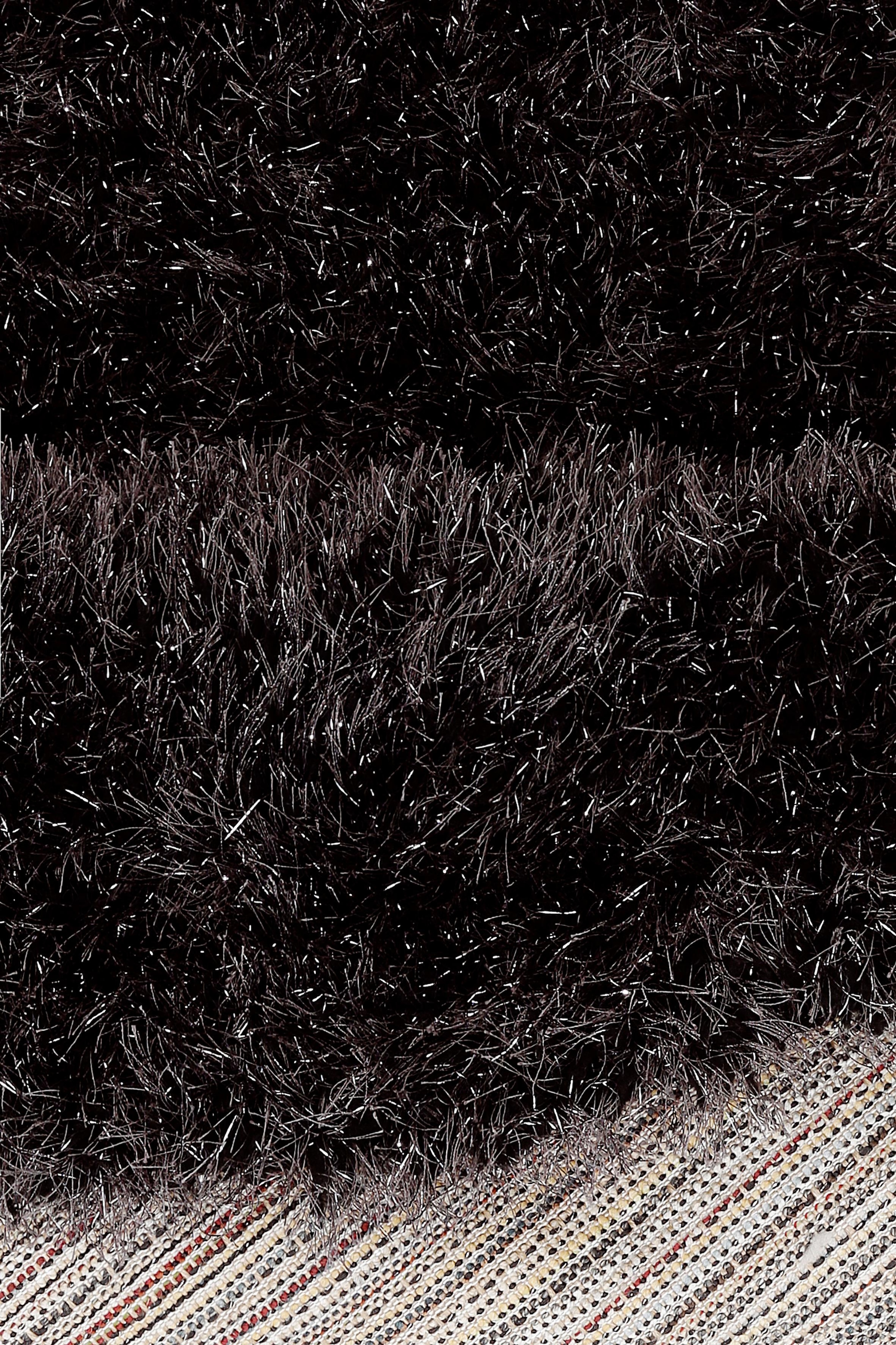 merinos Hochflor-Teppich »Glossy rund, im besonders Microfaser, Wohnzimmer durch OTTO 411«, weich Online-Shop
