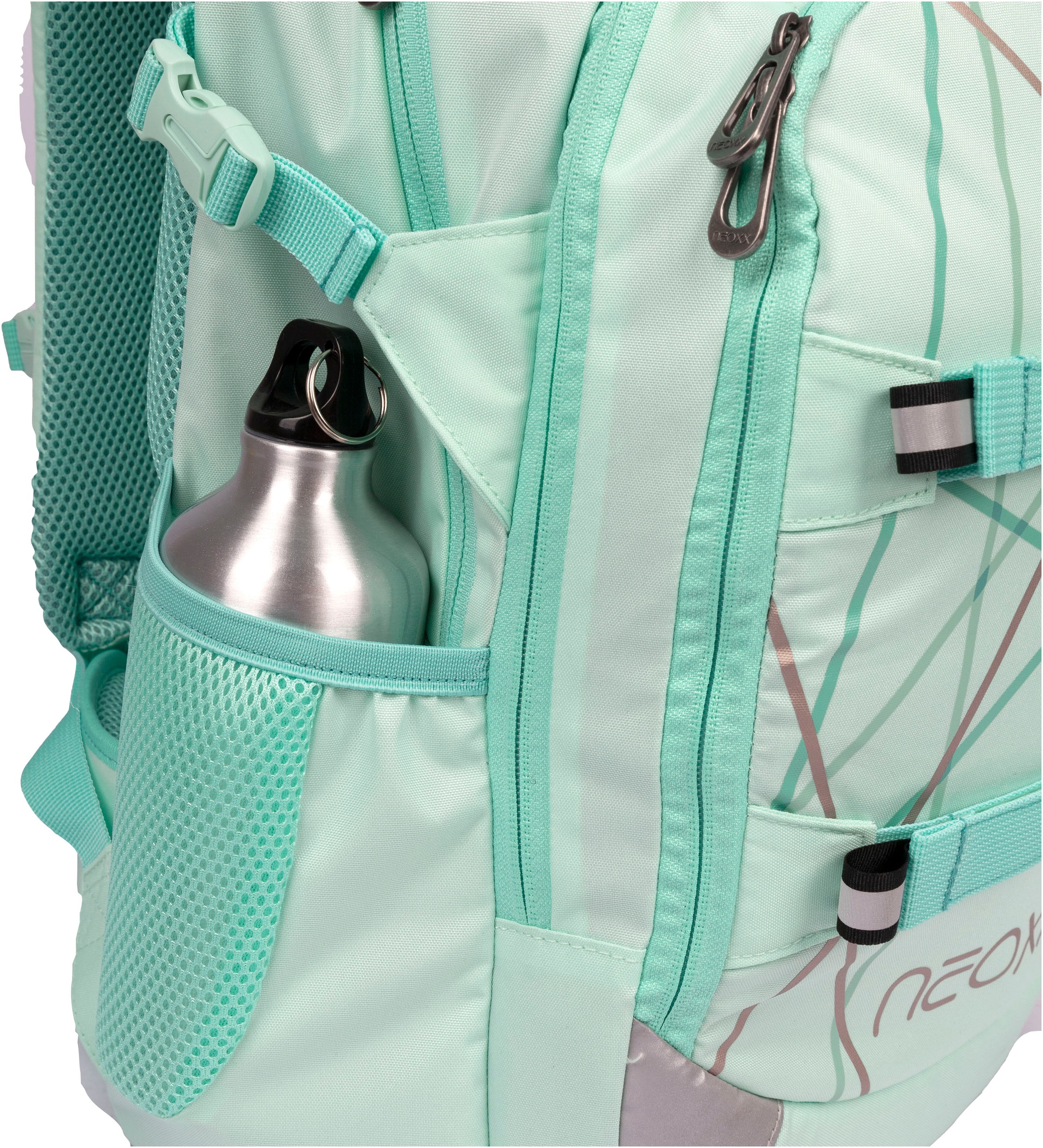 neoxx Schulrucksack »Active Pro, Mint To Be«