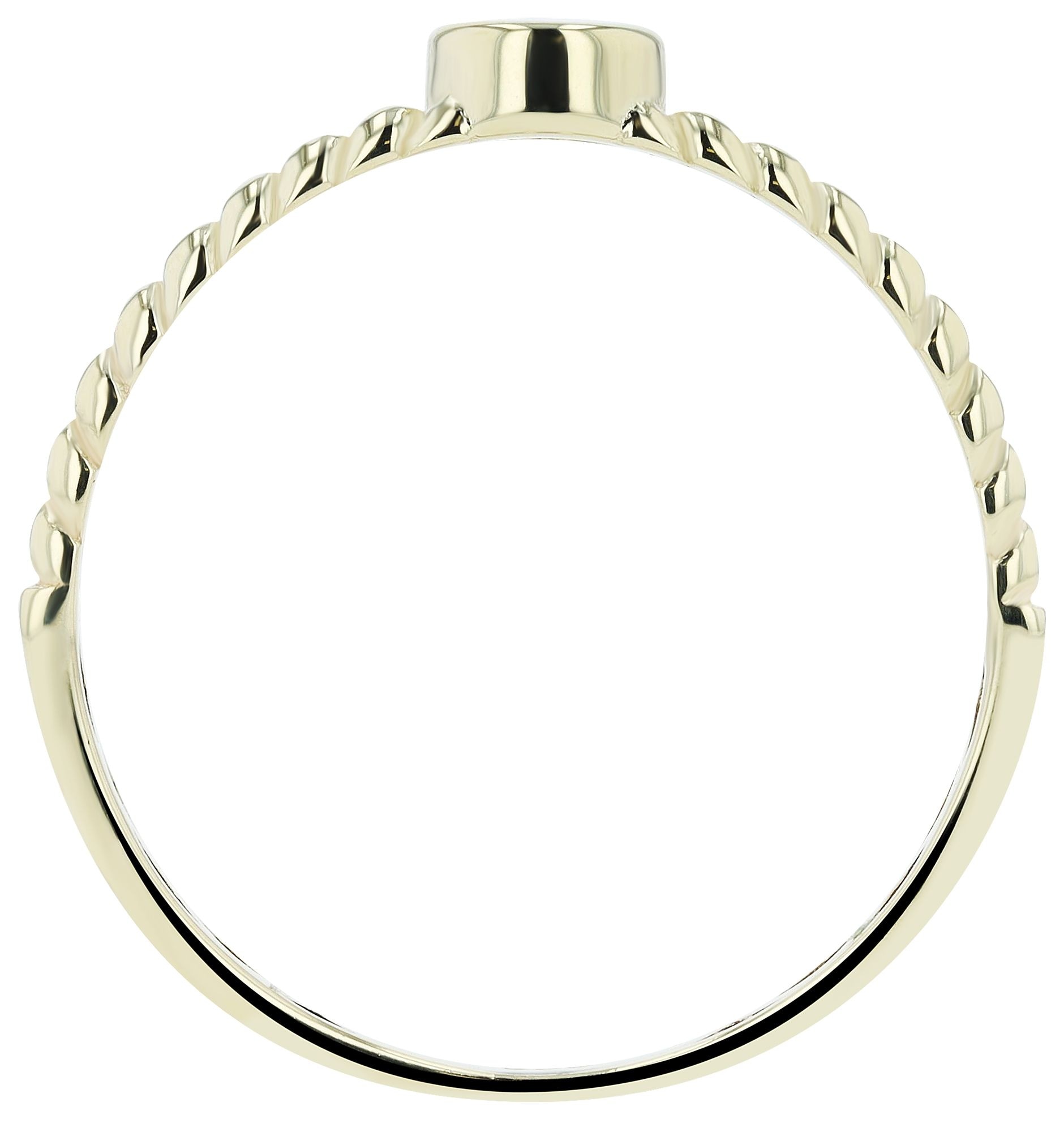 Adelia´s Fingerring »Damen Ring aus 333 Gold mit Zirkonia«