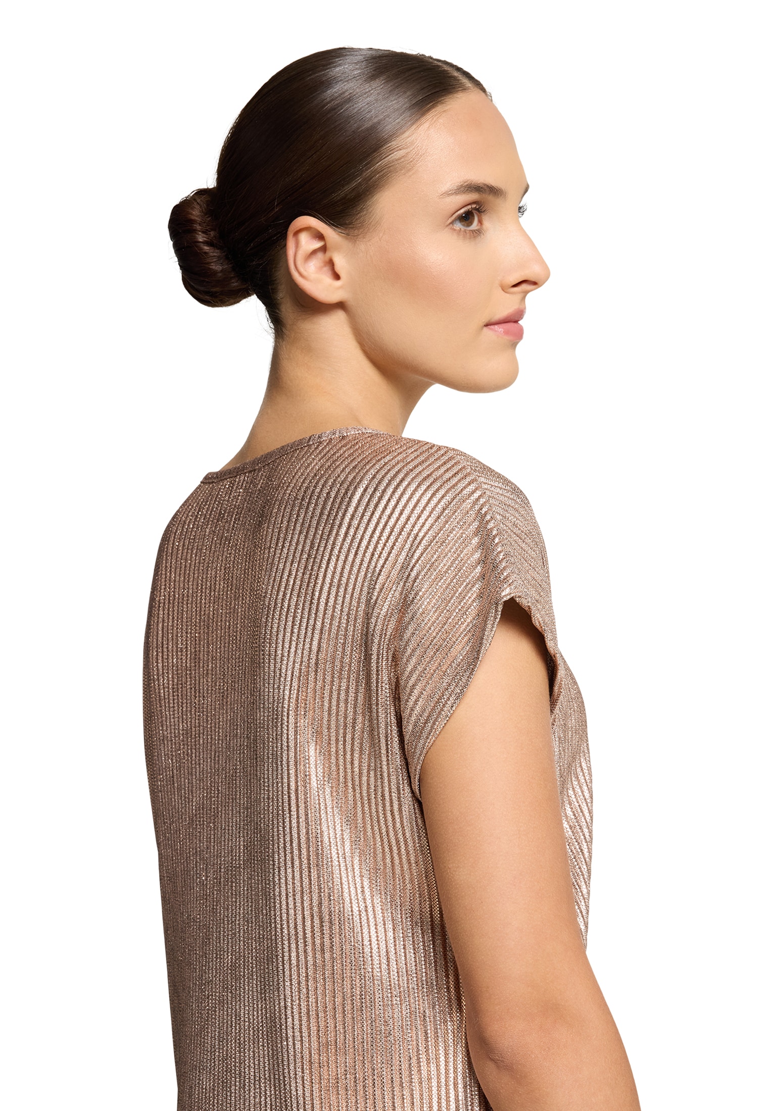 Betty Barclay Kurzarmshirt »Casual-Shirt mit Glanzeffekt«