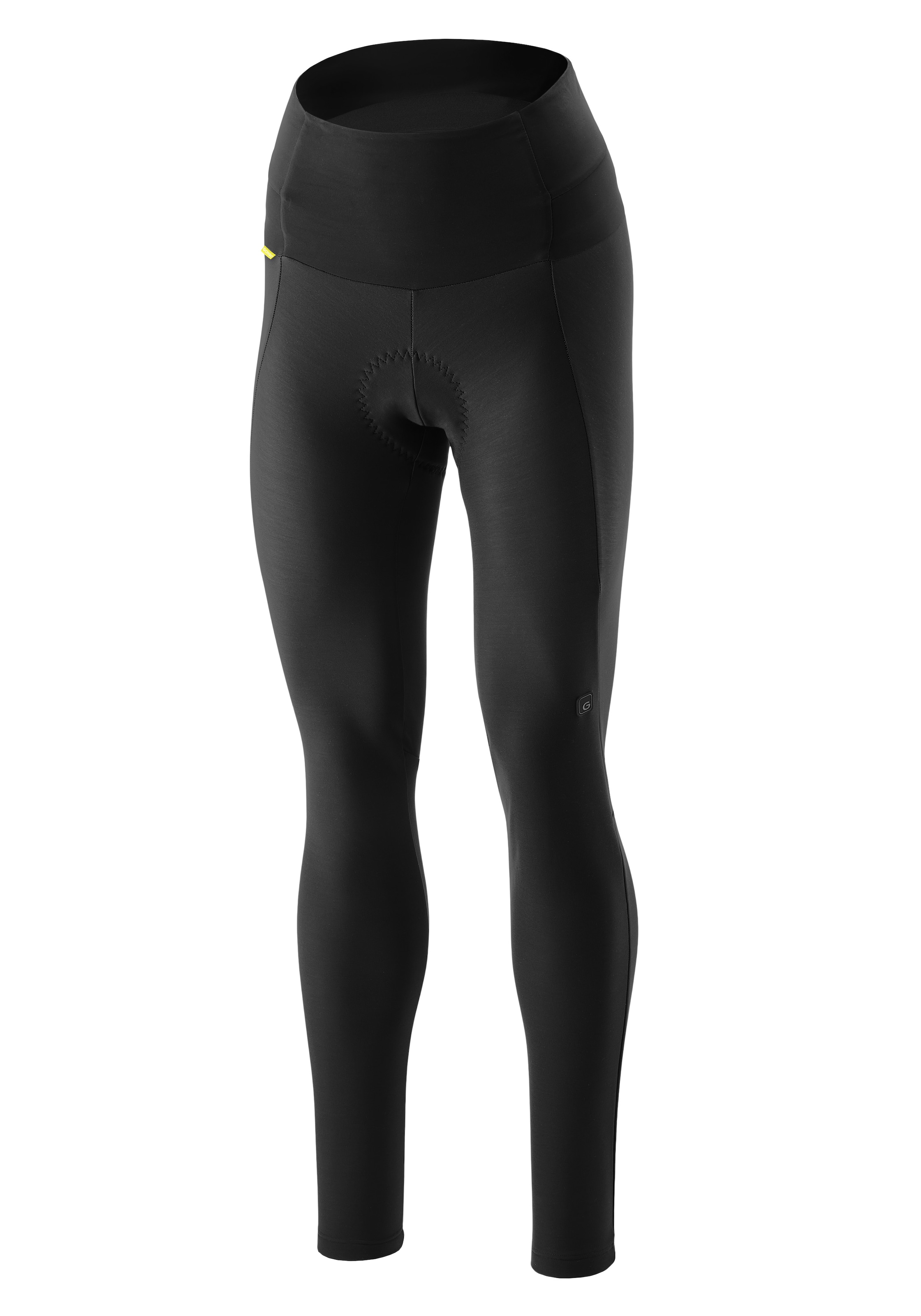 Gonso Fahrradhose »Essential Tight Therm High Waist W«, Damen Radhose mit Dry Up Air Sitzpolster, Tight Fit
