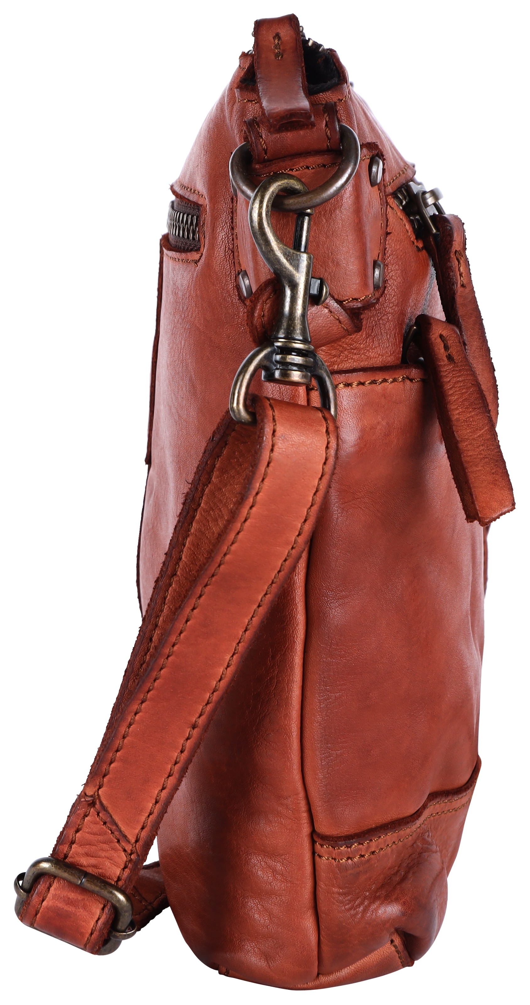 HARBOUR 2nd Handtasche »Isalie2«, Umhängetasche Tasche Damen mit Anker Anhänger