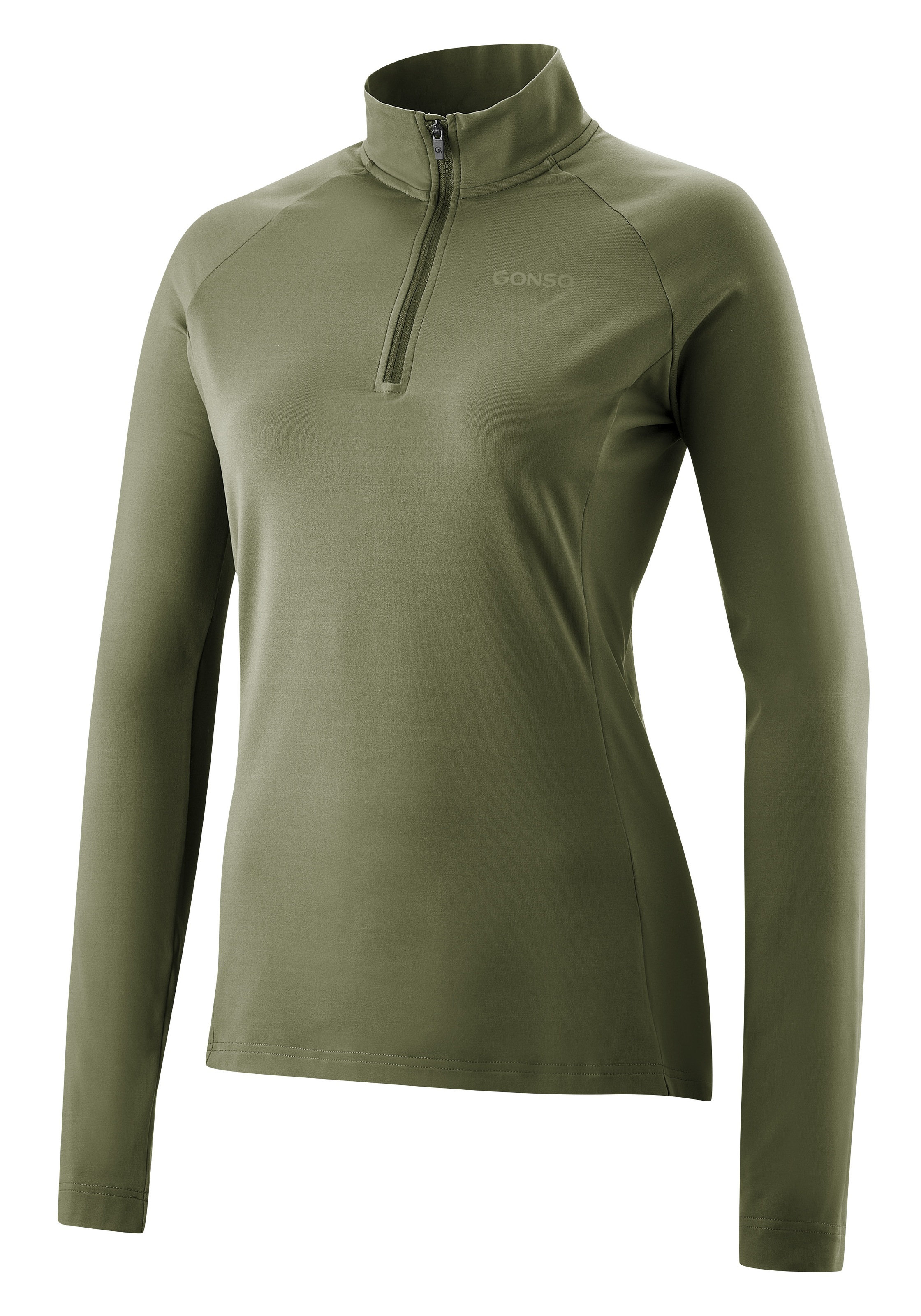 Gonso Radtrikot »Essential Jersey Longsleeve W« Damen Fahrradtrikot langarm, Midlayer Trikot