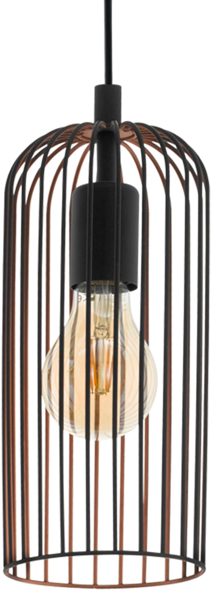 »ROCCAMENA«, bei online Pendelleuchte, Retro, Vintage bestellen Lampe, OTTO 1 E27 EGLO flammig-flammig, Pendelleuchte Hängelampe, Fassung: