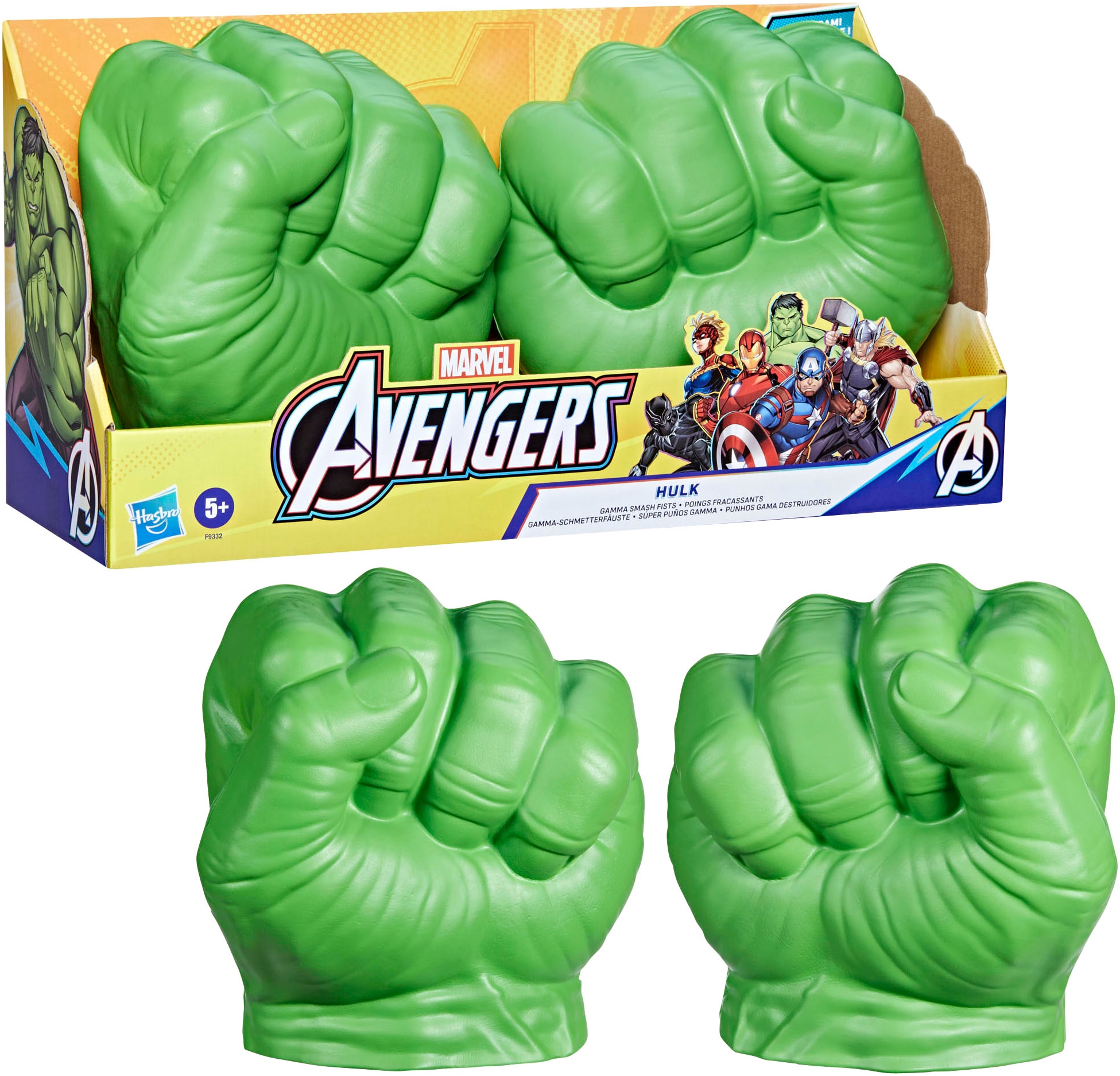 Hasbro Actionfigur »Marvel Avengers, Hulk Gamma-Schmetterfäuste«