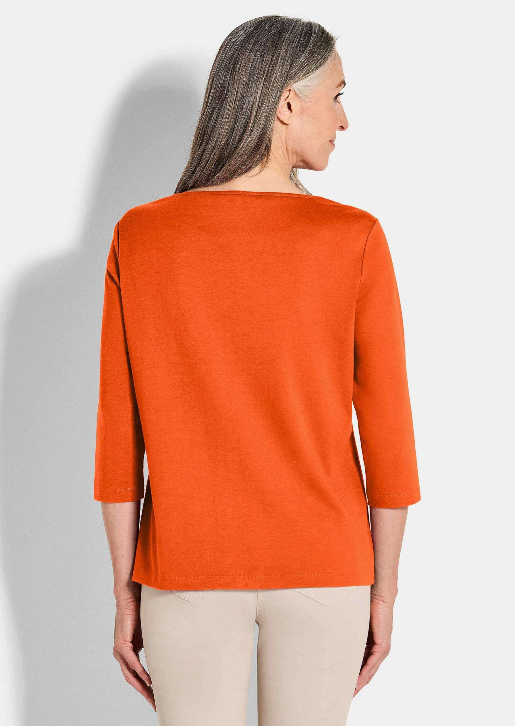 GOLDNER Kurzarmshirt »Basic-Shirt aus Interlock-Jersey«