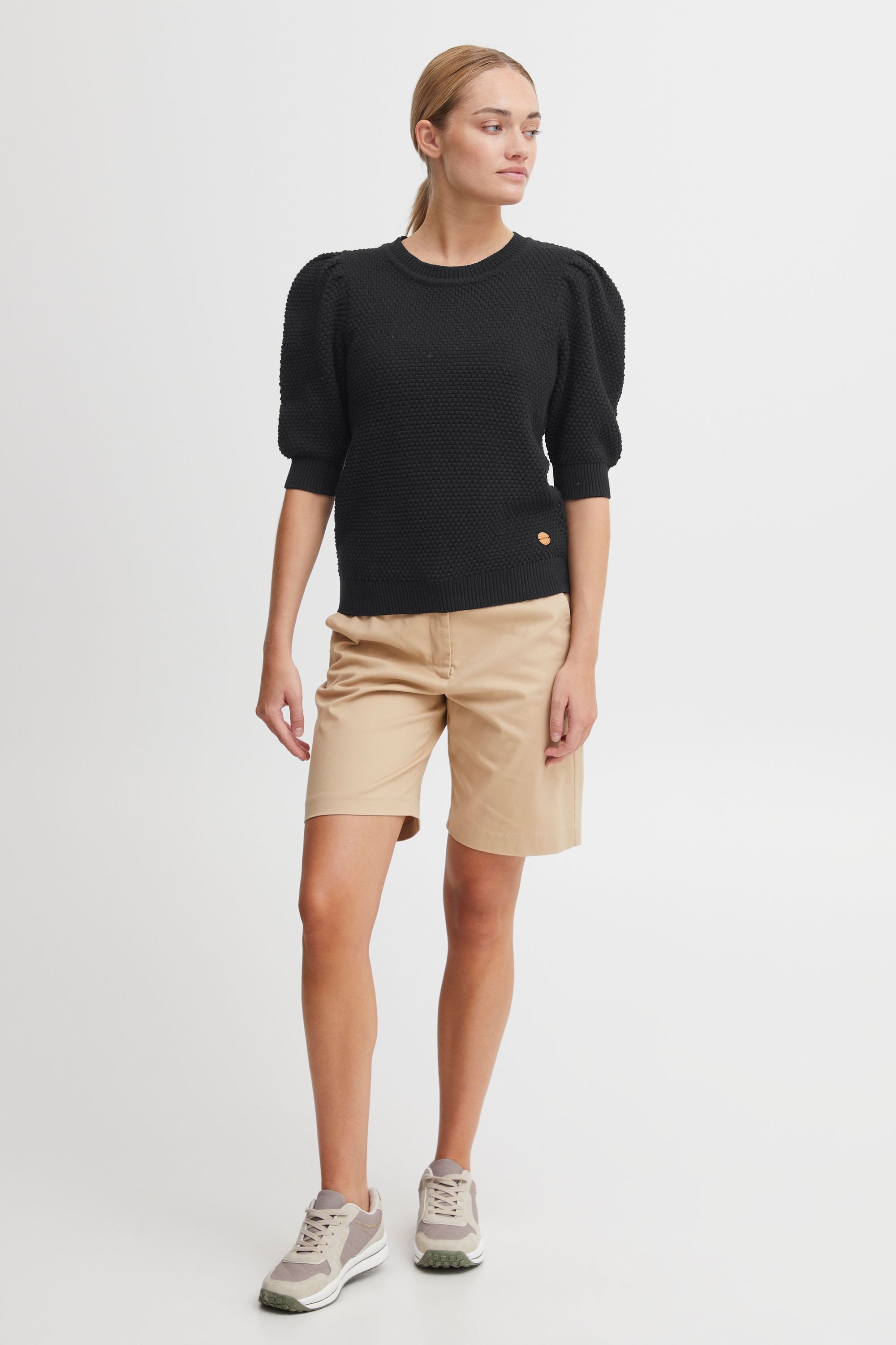 OXMO Strickfleece-Pullover »Strickpullover OXMicha«